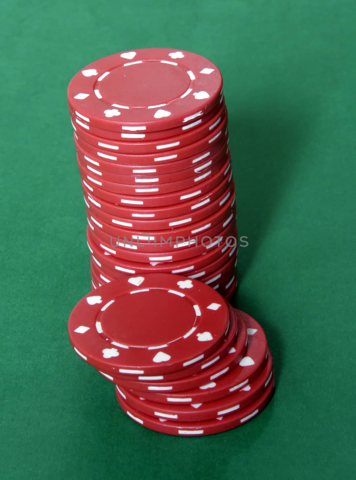 Casino Chips Stacks