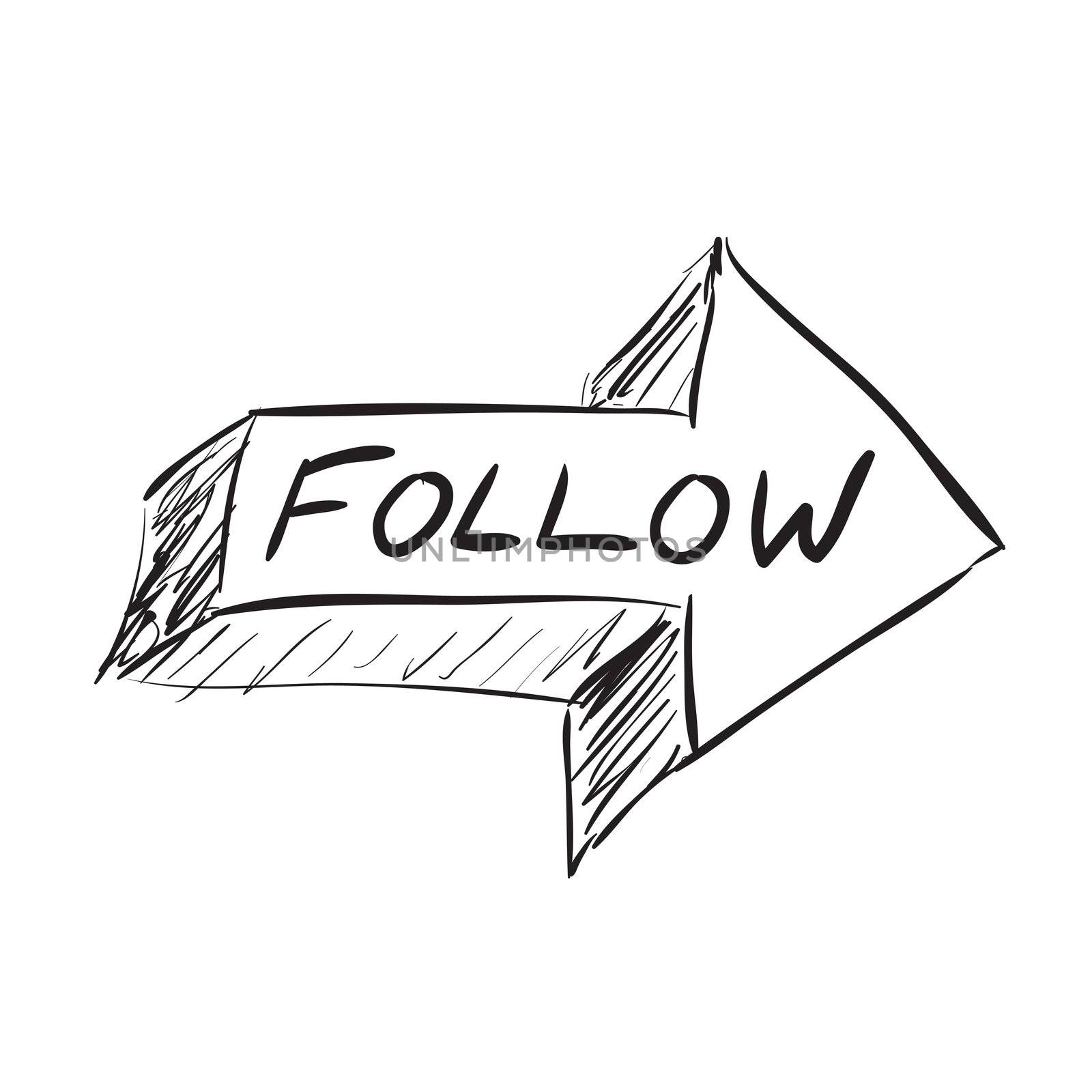 Follow Arrow by graficallyminded