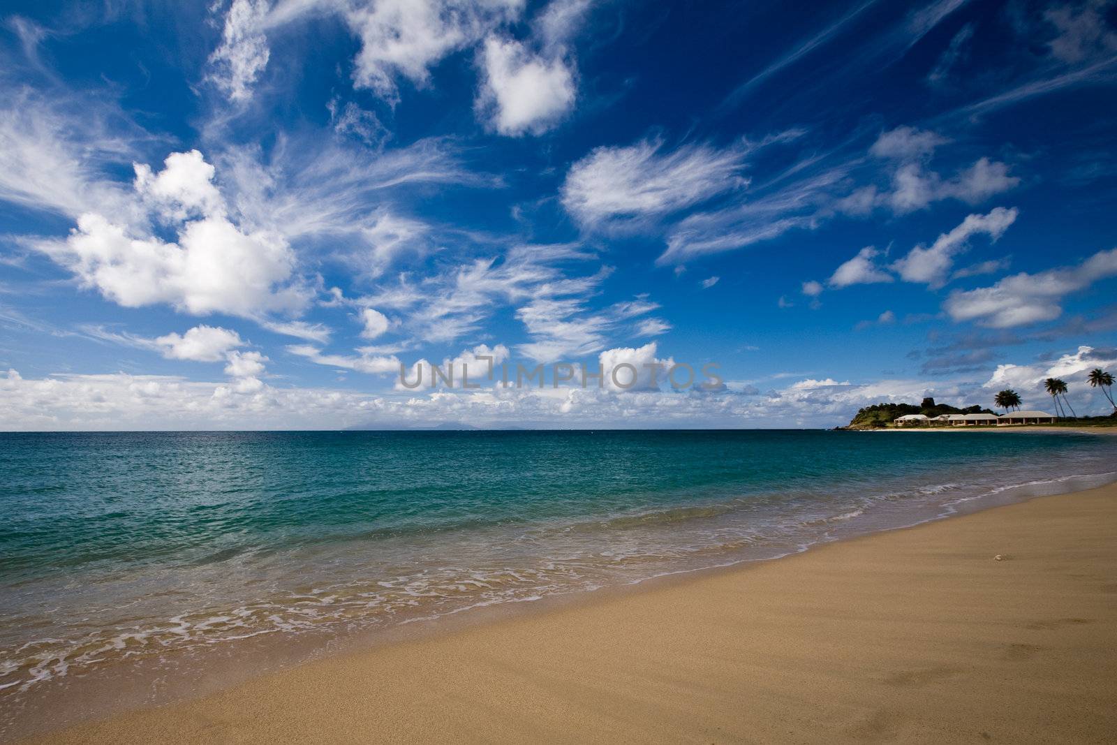 Beach of Antigua - Winter 2009