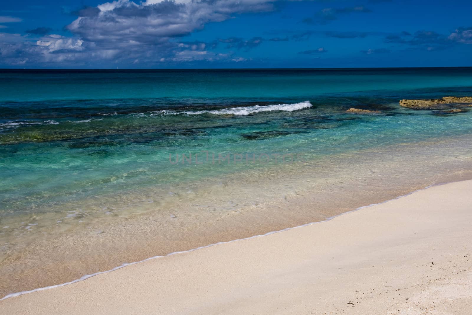 Beach of Antigua - Winter 2009