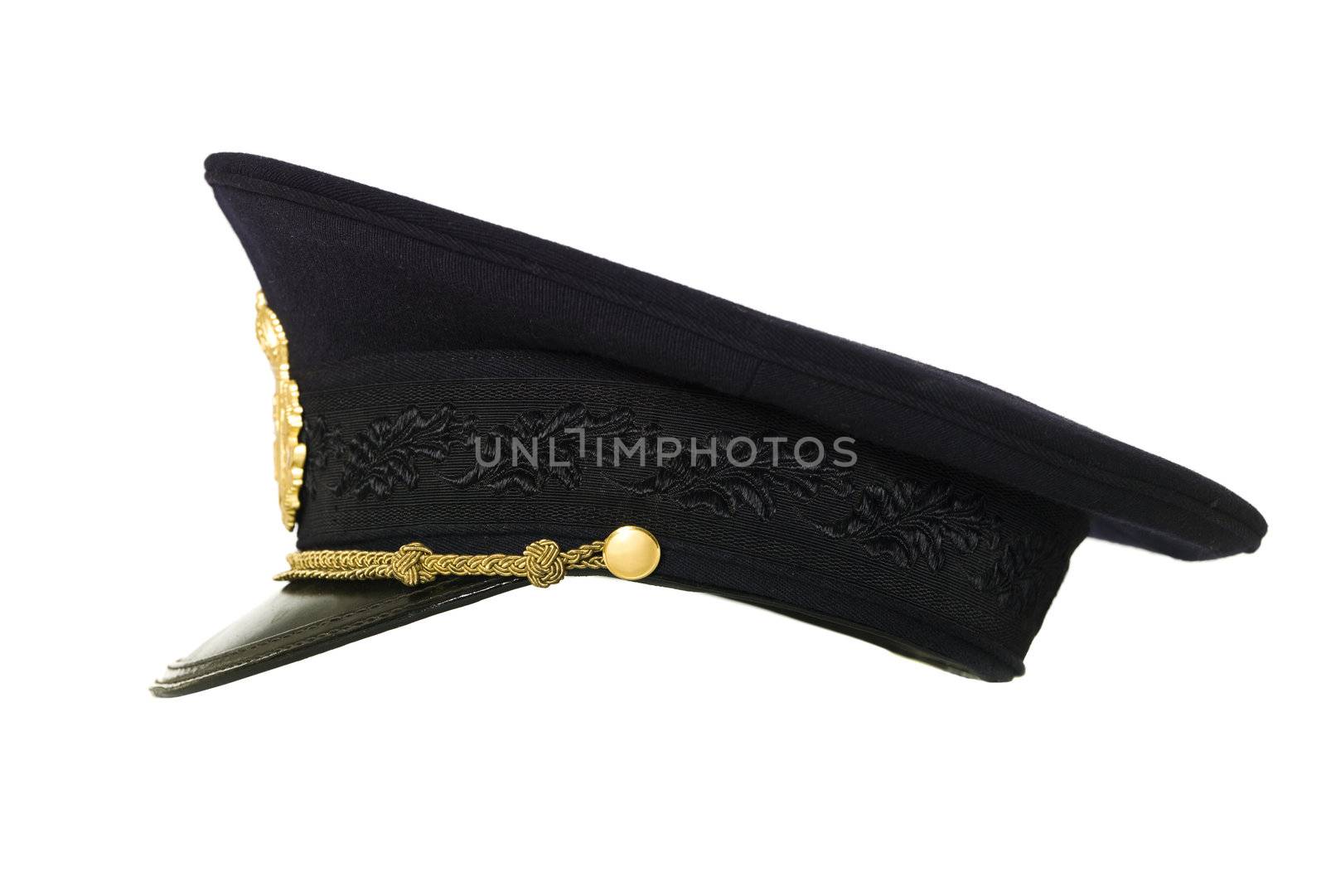 Police Hat isolated on white background