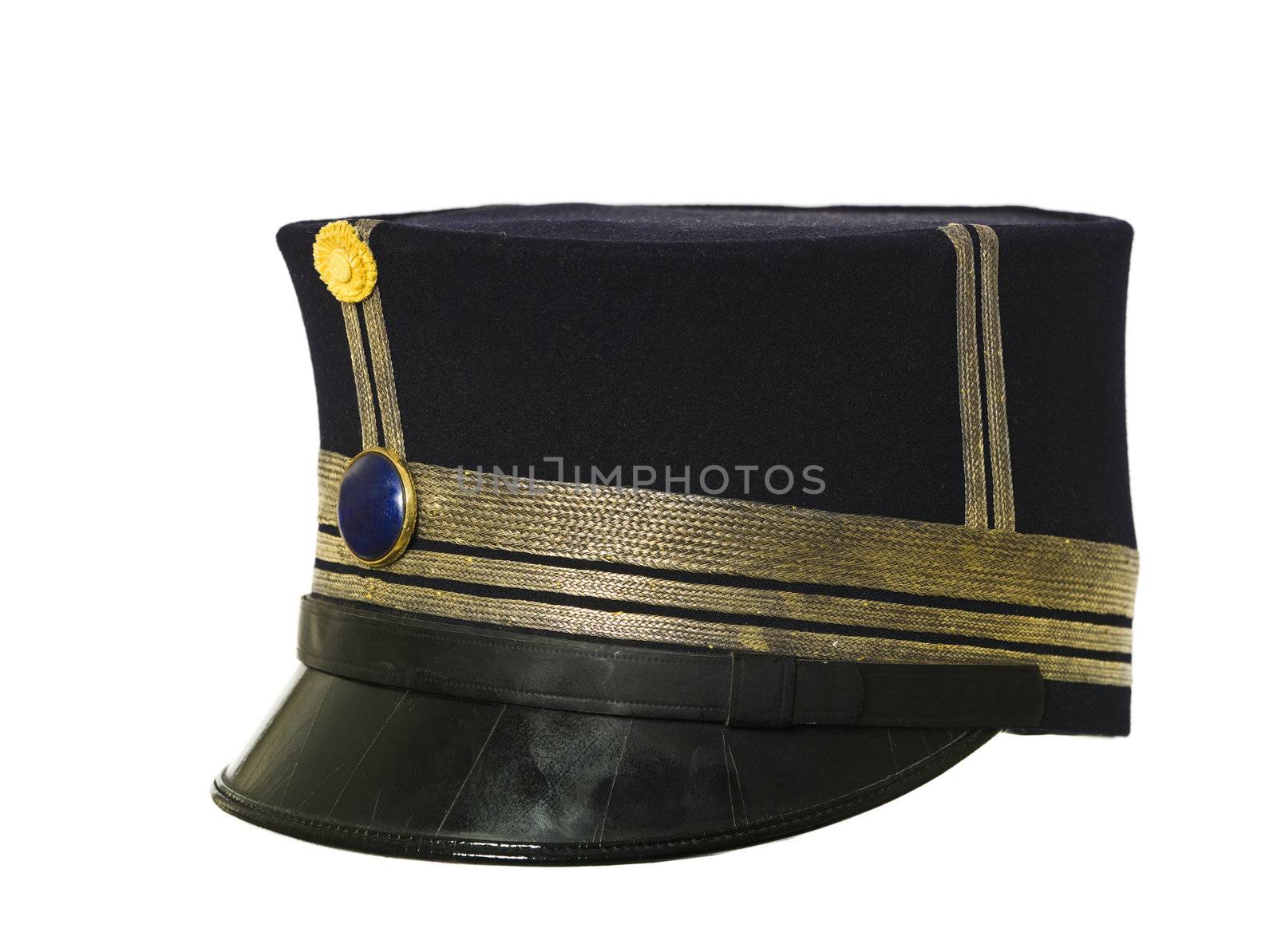 Military Hat isolated on white background