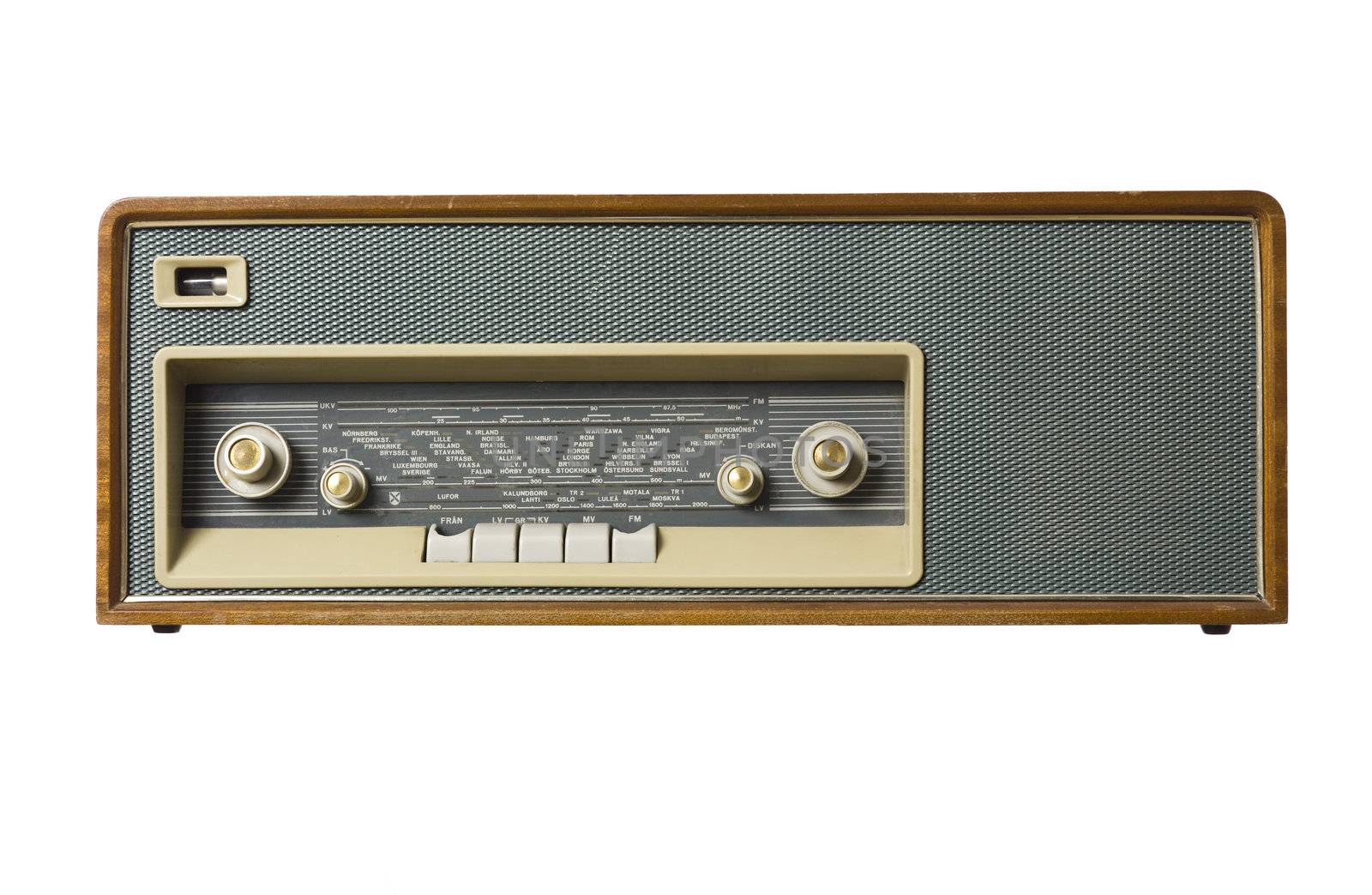 Old radio by gemenacom