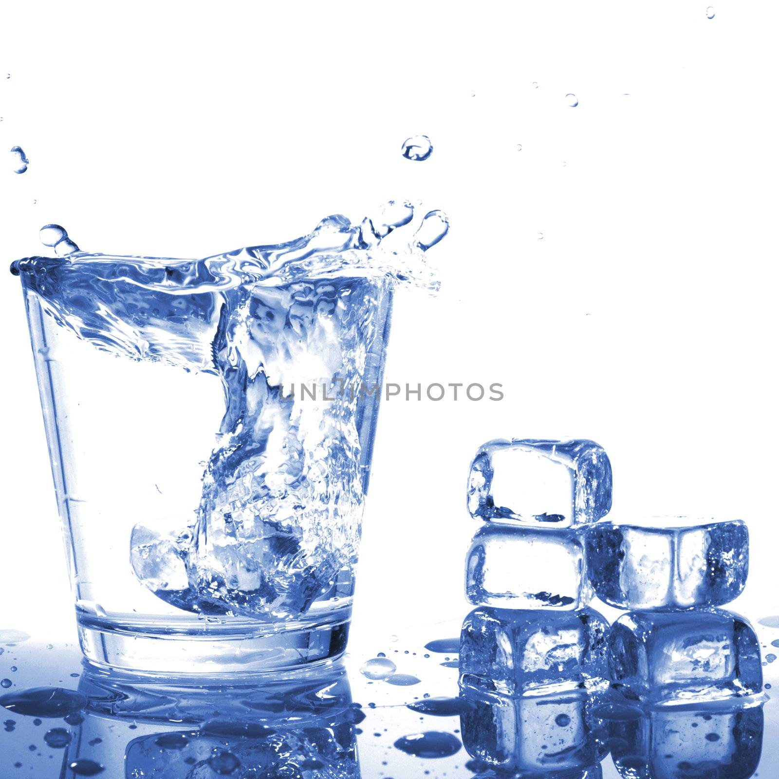 water in glass by gunnar3000