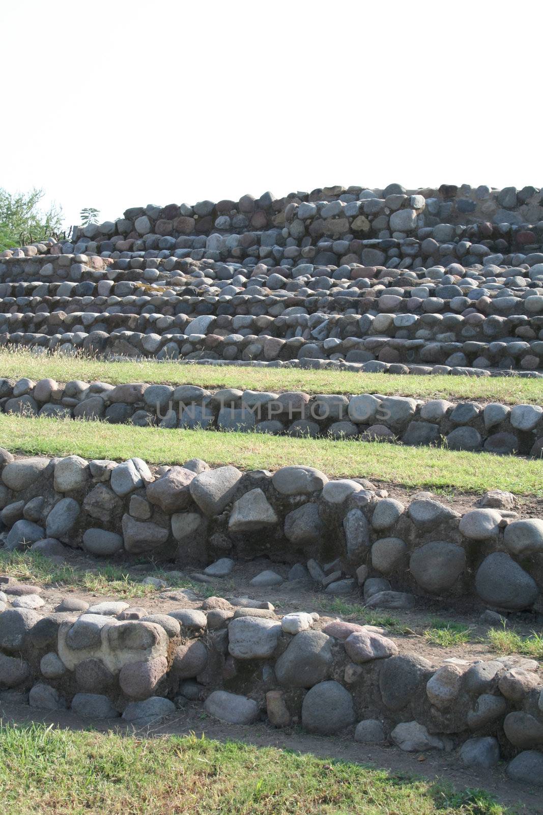 Mayan strone ruins