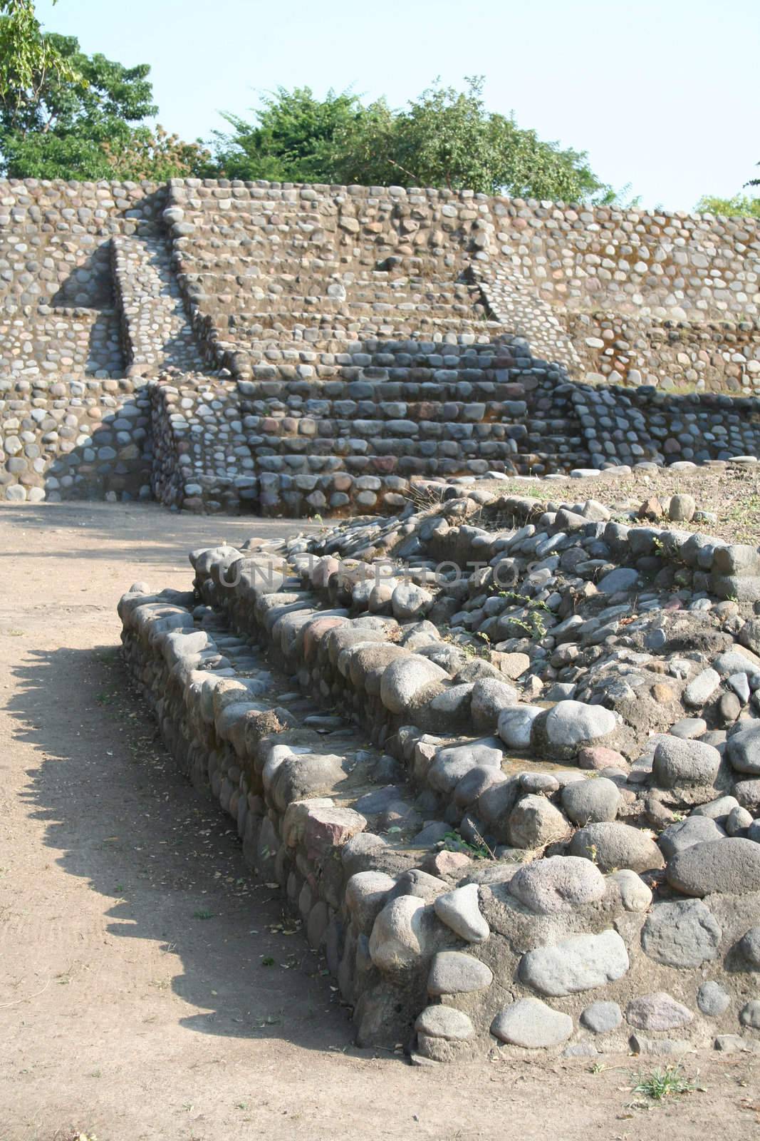 Mayan strone ruins