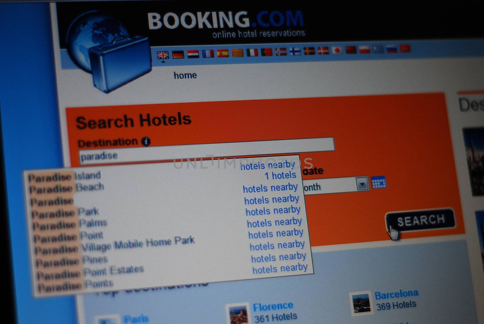 hotel booking portal