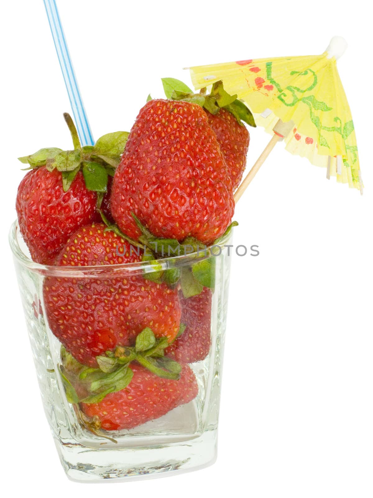 a strawberry in glass is designed type of dessert drink 