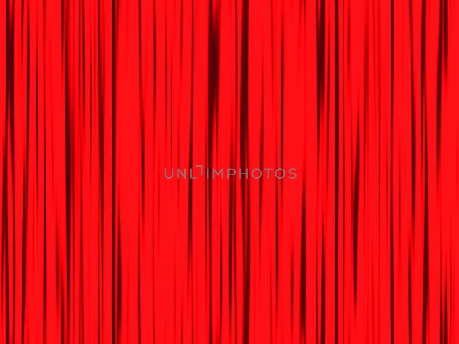 red curtain by tommroch