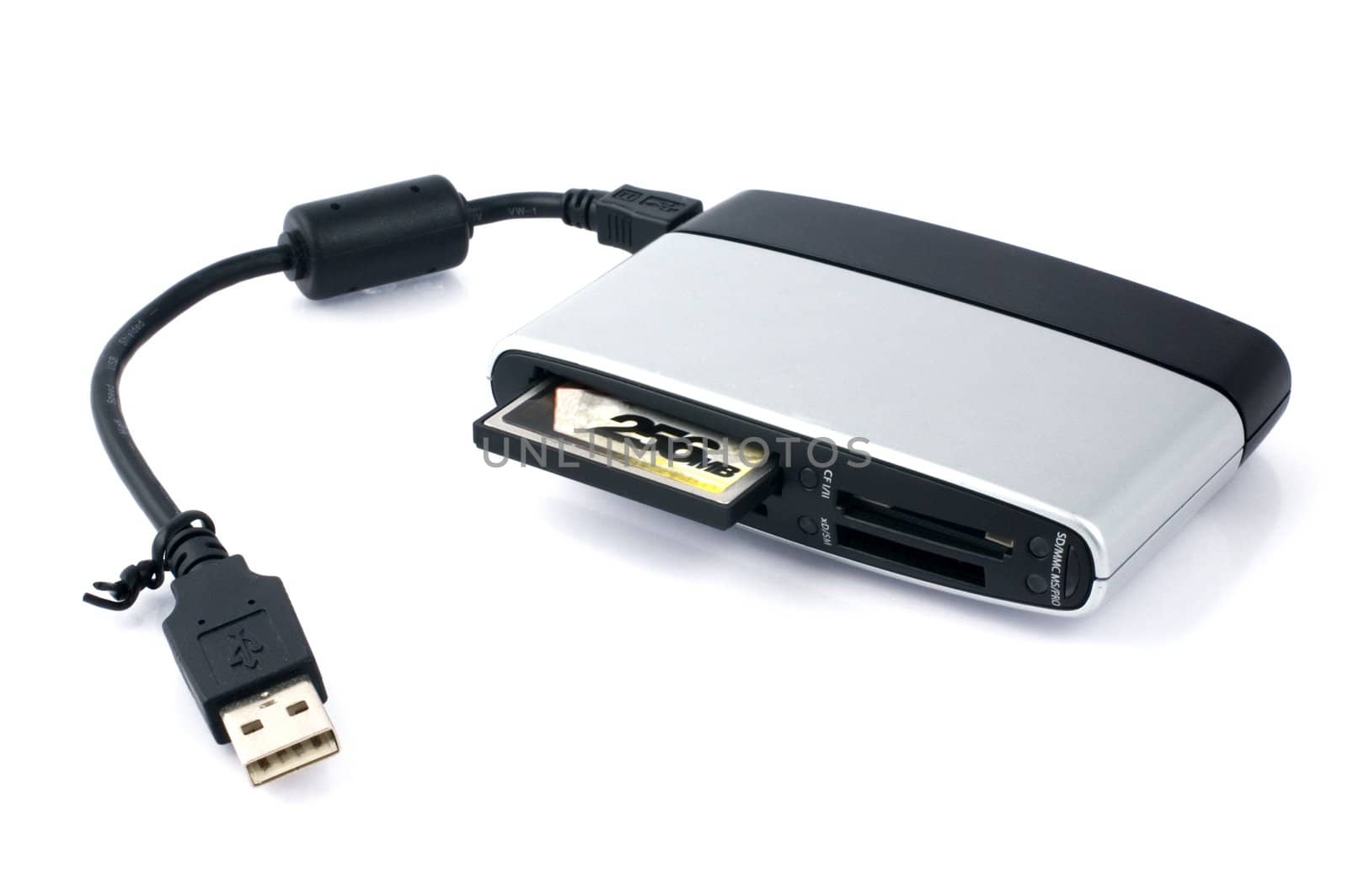 Memory card reader with CF card by sil