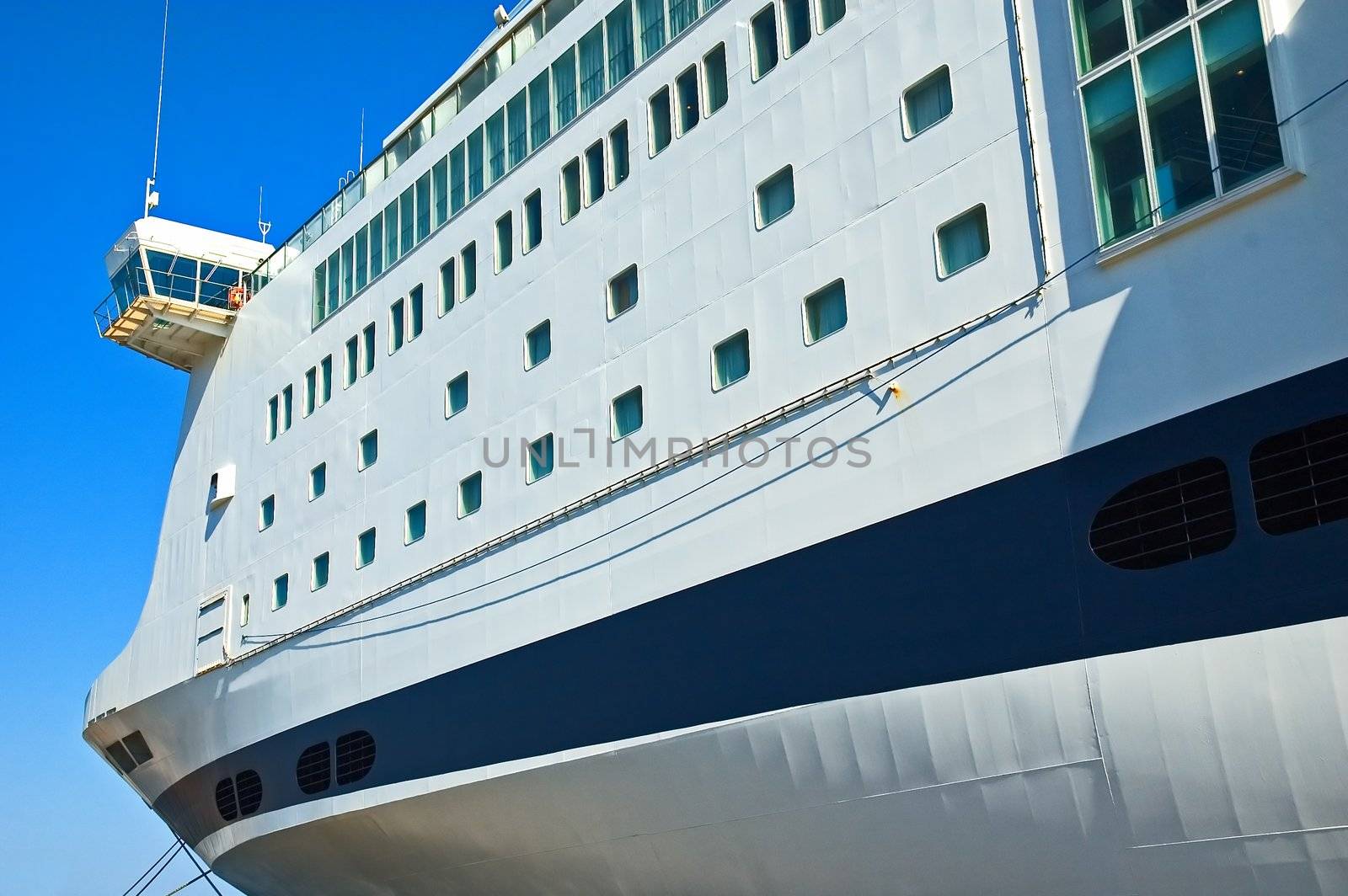 Cruise ship detail by sil
