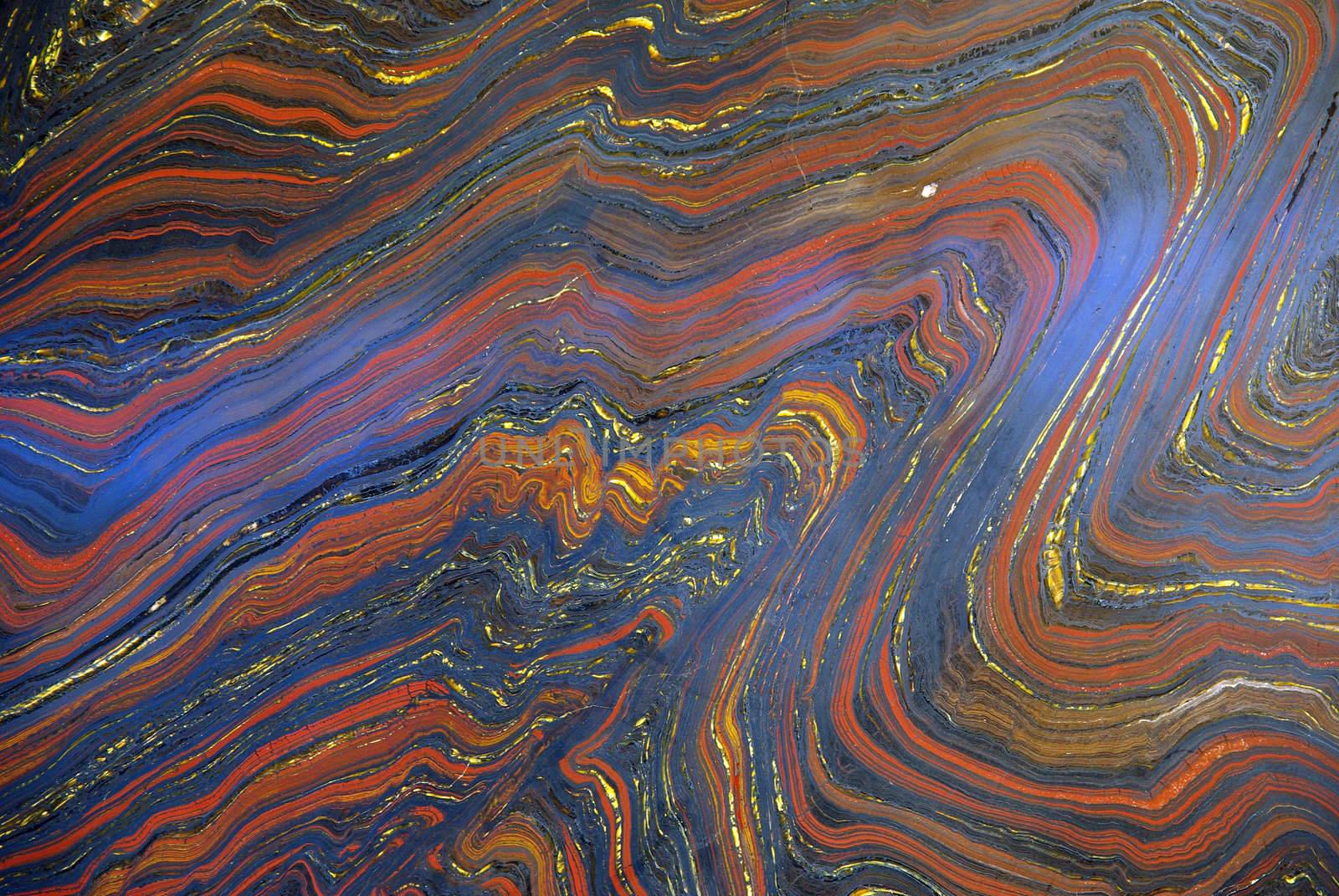 detail from tiger eye stone