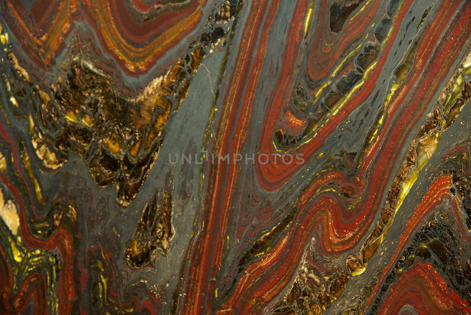 detail from tiger eye stone