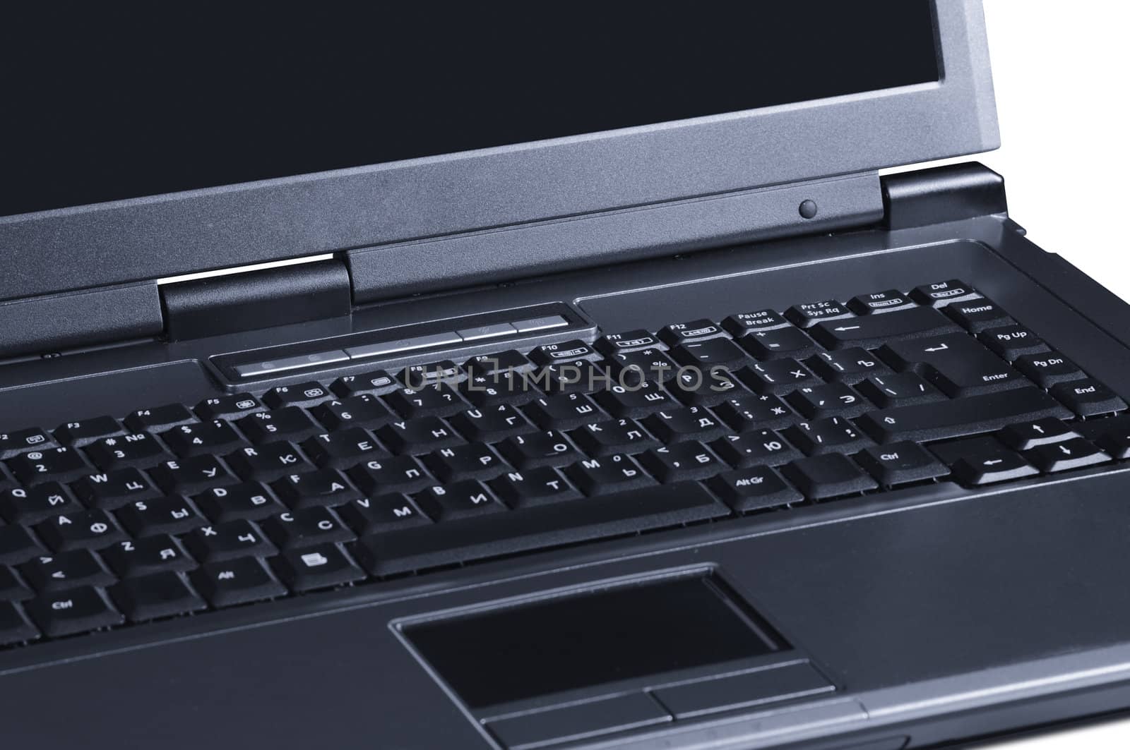 laptop keyboard fragment 
