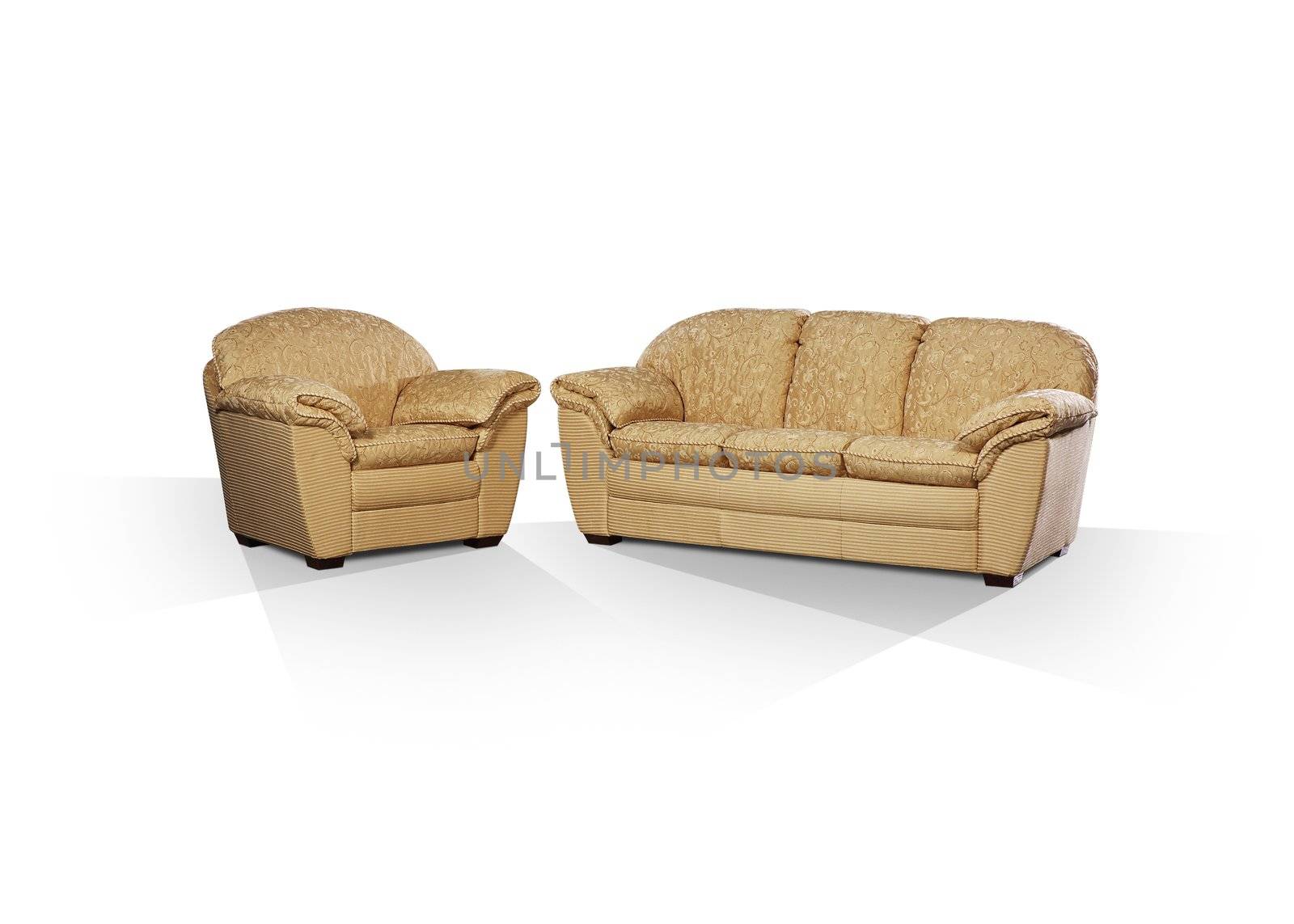 sofa & arm chair by dyoma