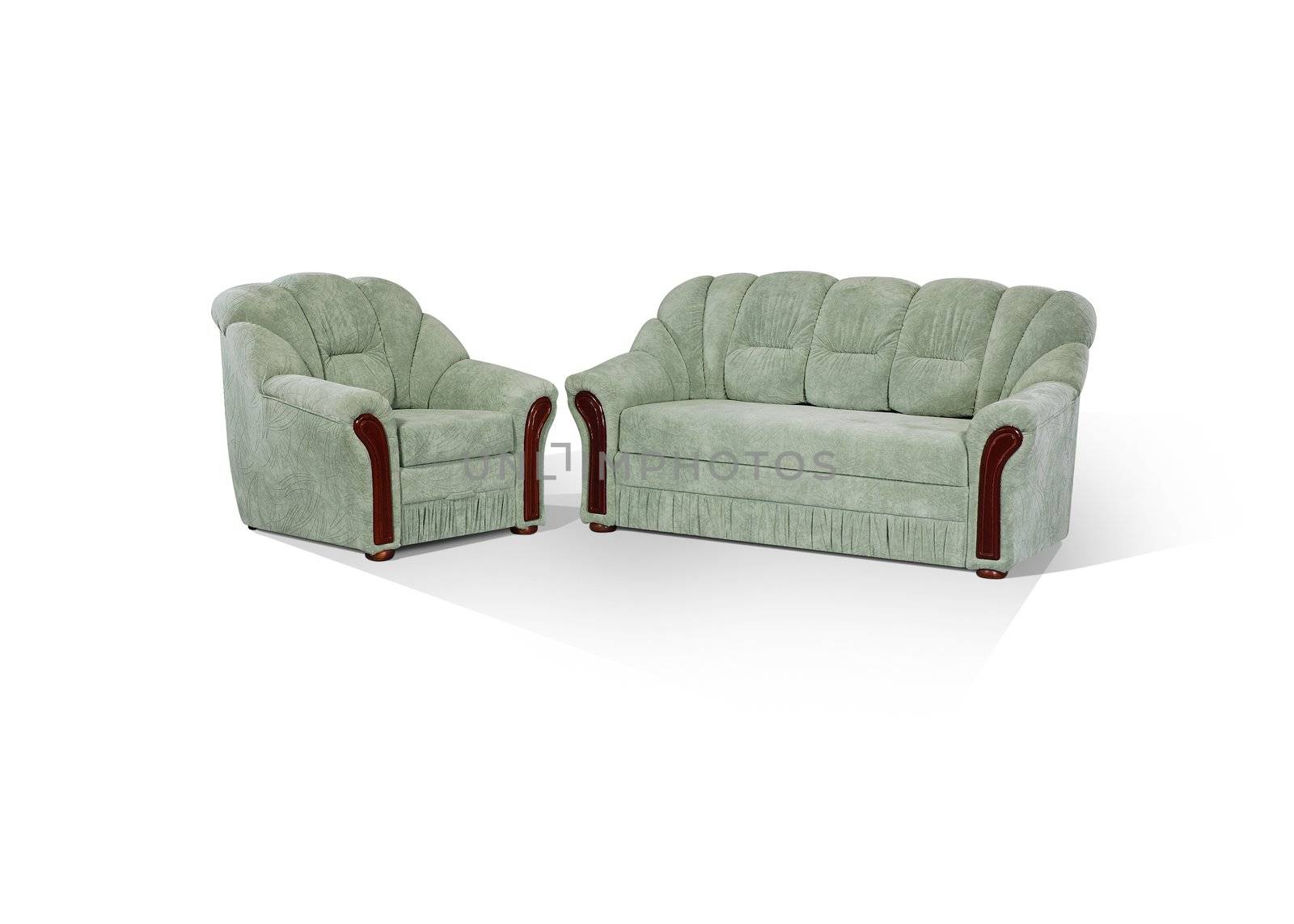 sofa & arm chair by dyoma