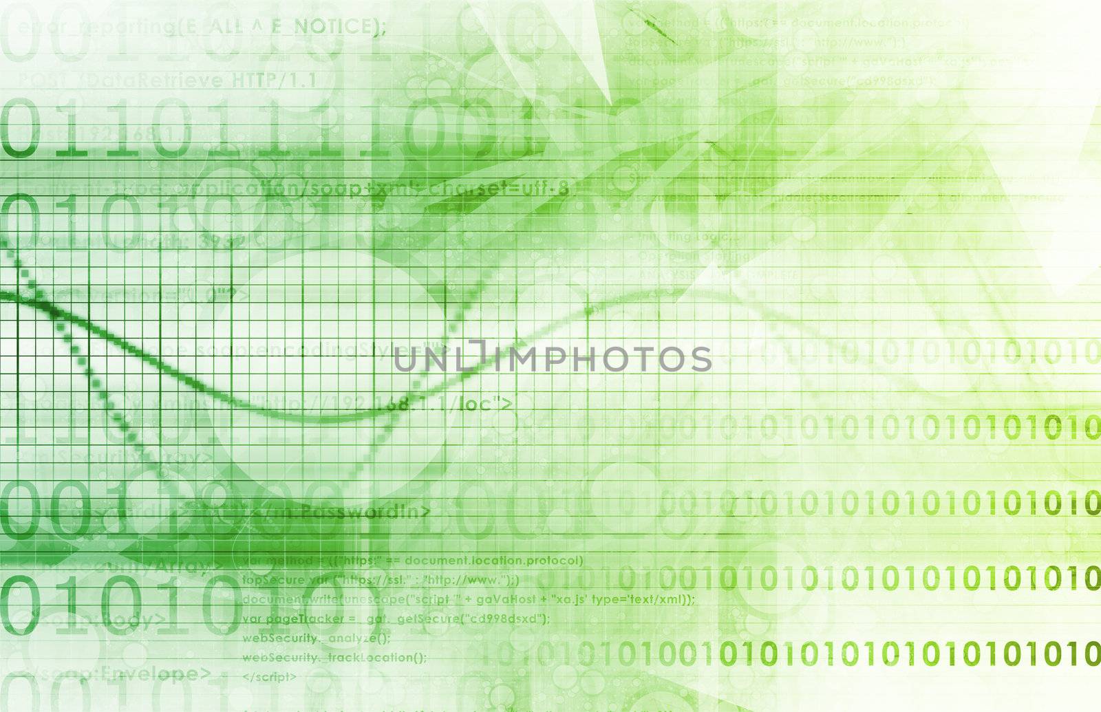 Online Security Internet Concept as a Background