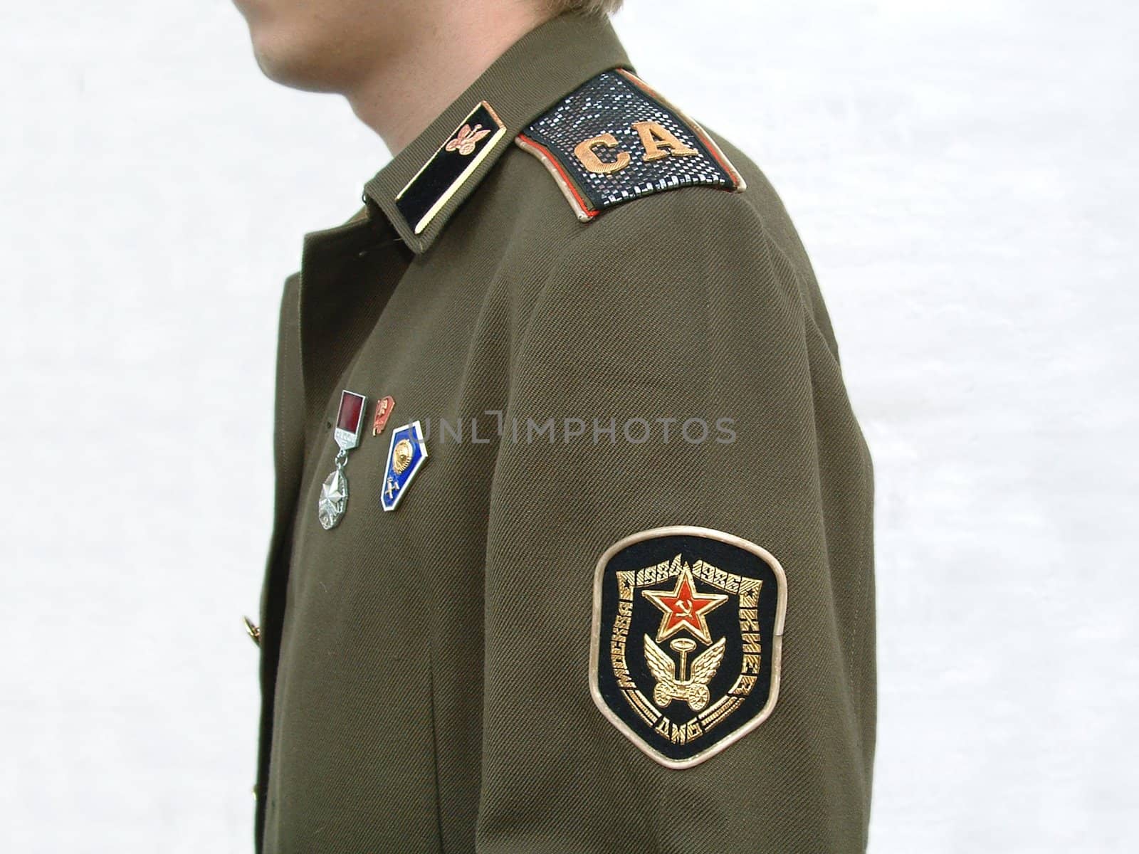 The military form of the demobilized soldier of the USSR of times of 1980