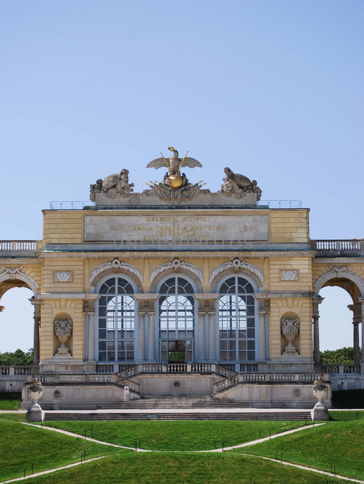 Schönbrunn palace in Vienna