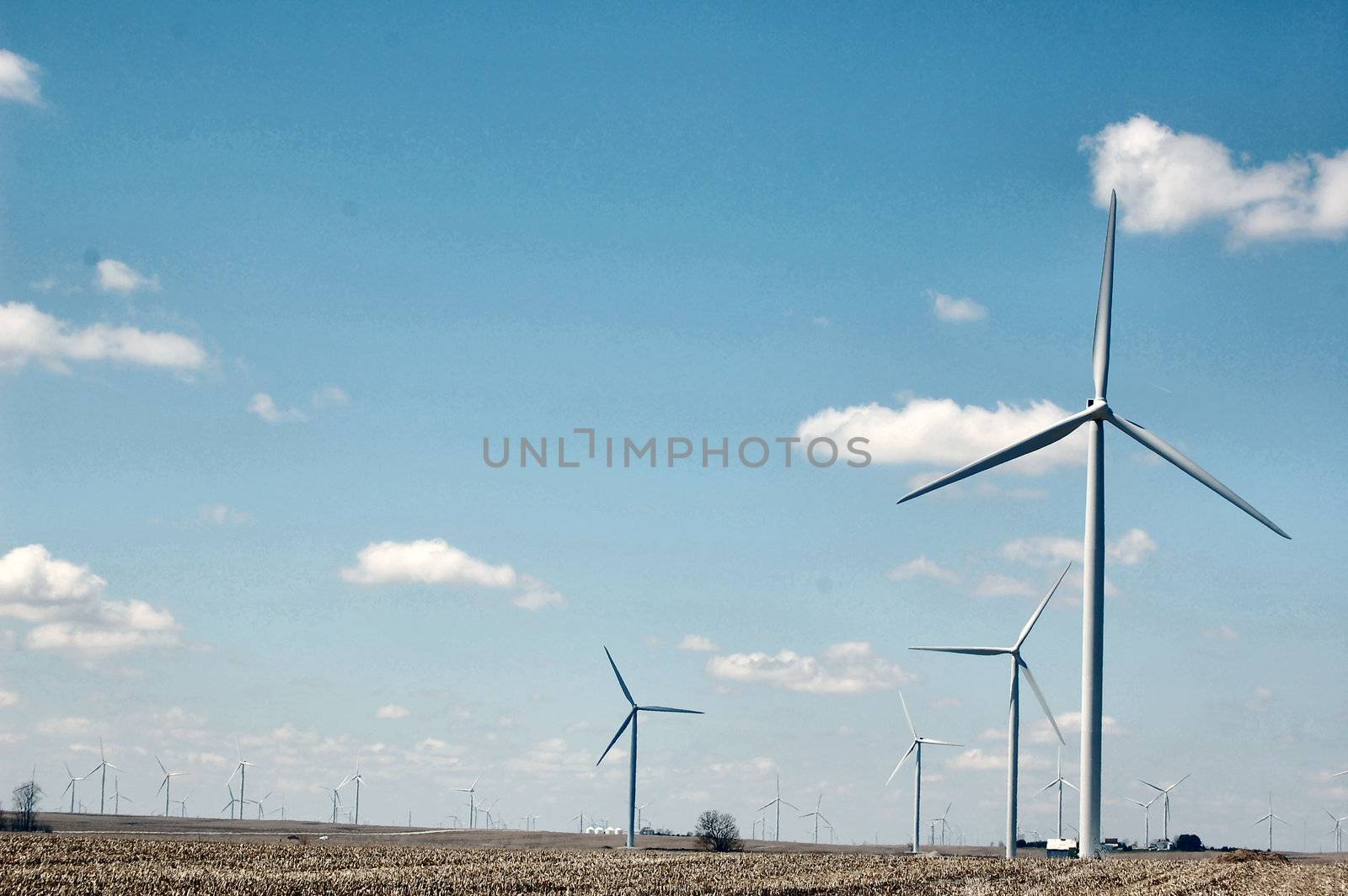 Wind Turbine Farm by RefocusPhoto