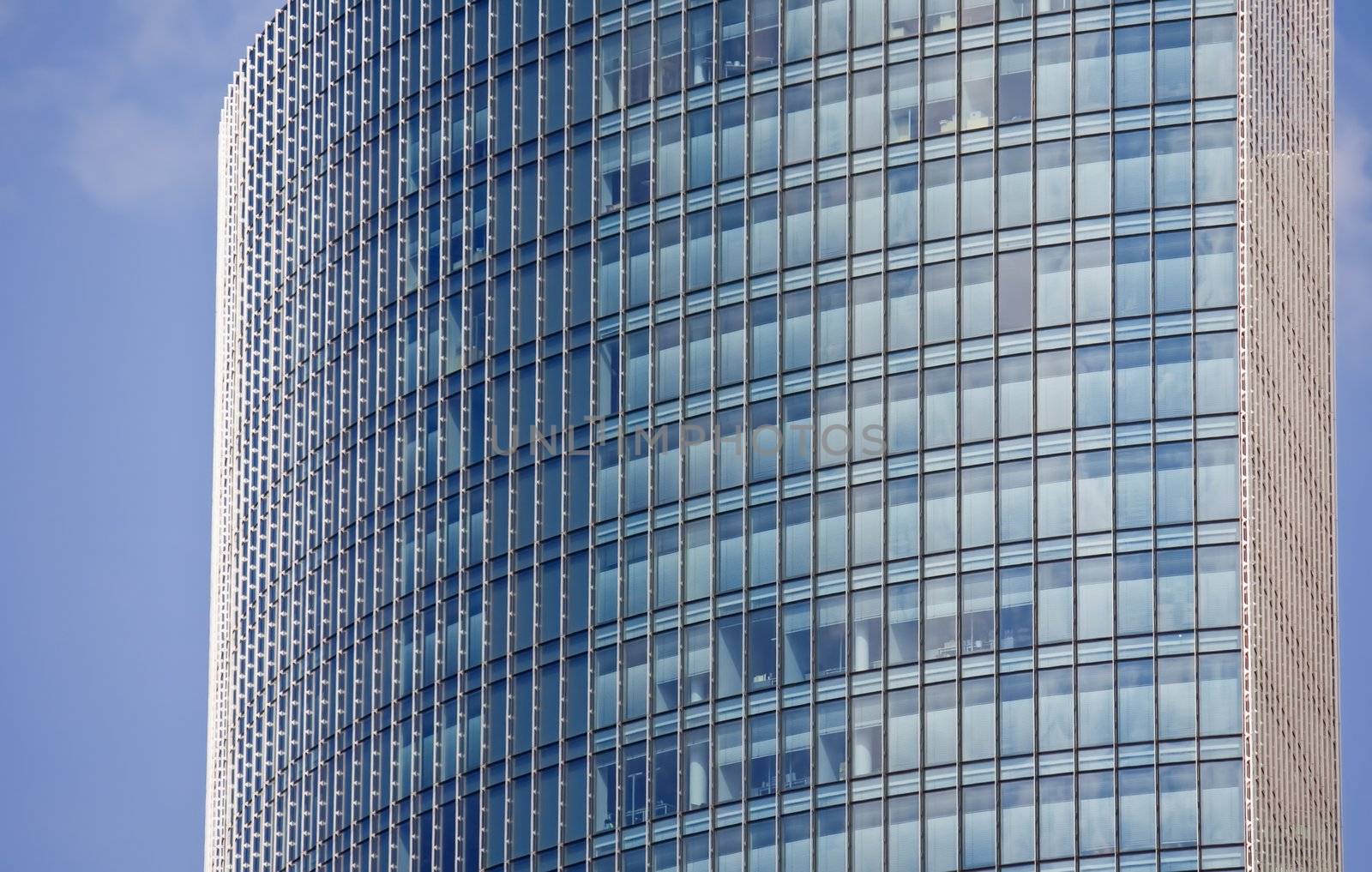 Glass and metal, high-tech background