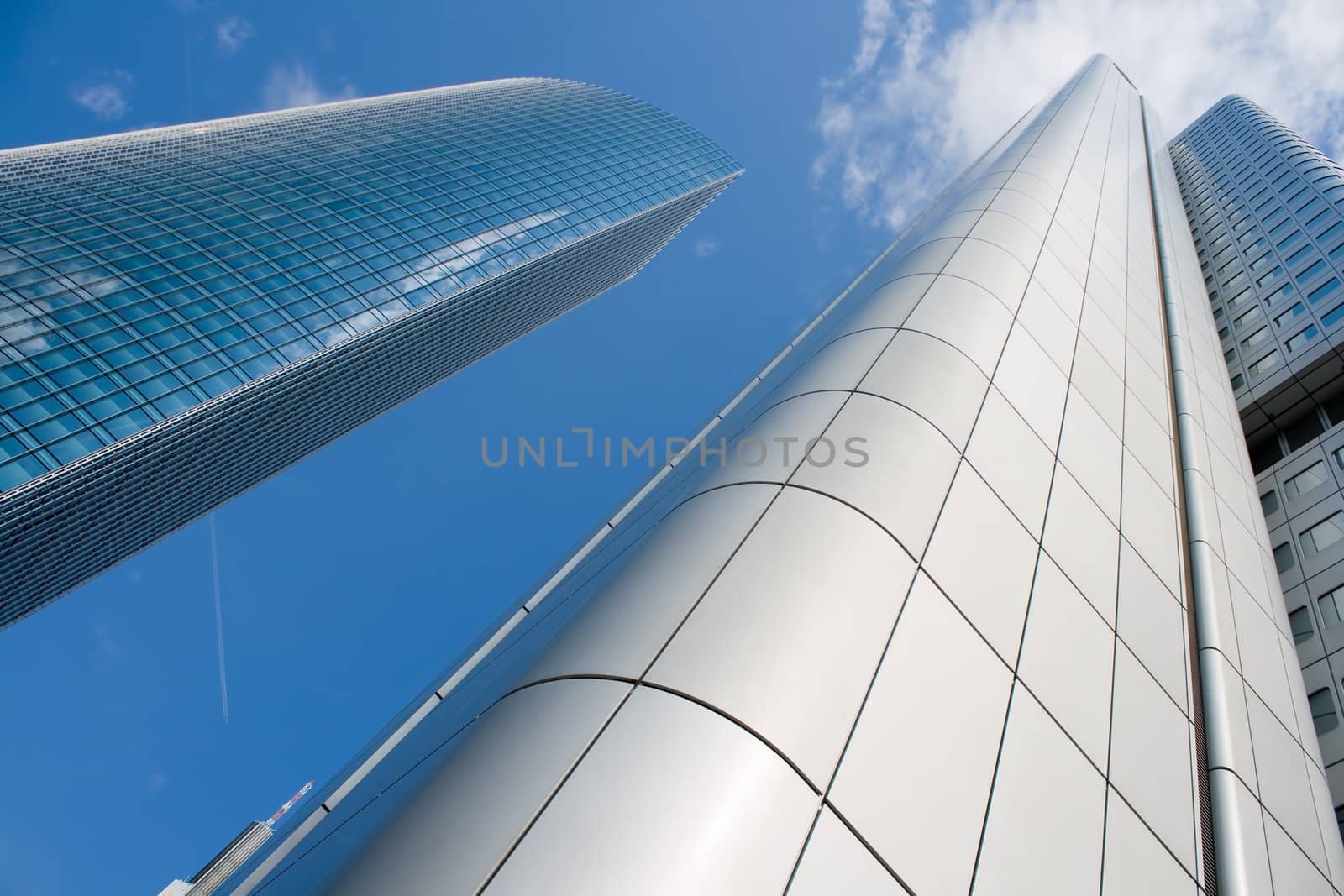 Skyscrapers in Frankfurt, Germany