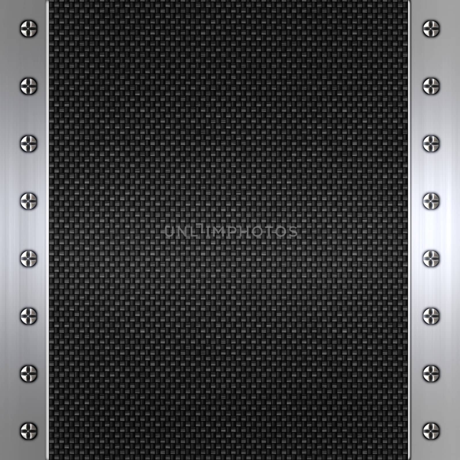 carbon fibre and steel background by clearviewstock