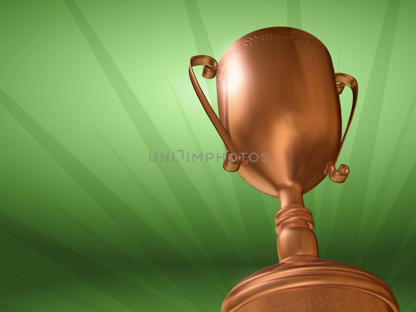 Bronze cup by hamster3d