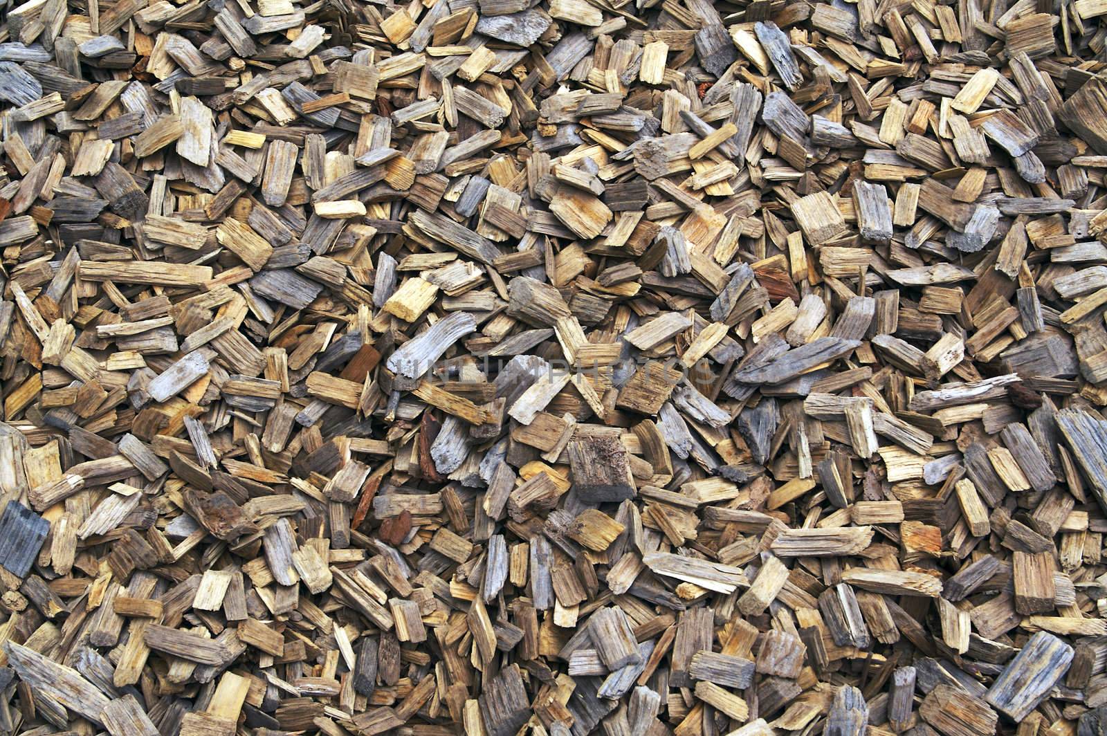 Background of Landscaping Wood Chips by Feverpitched