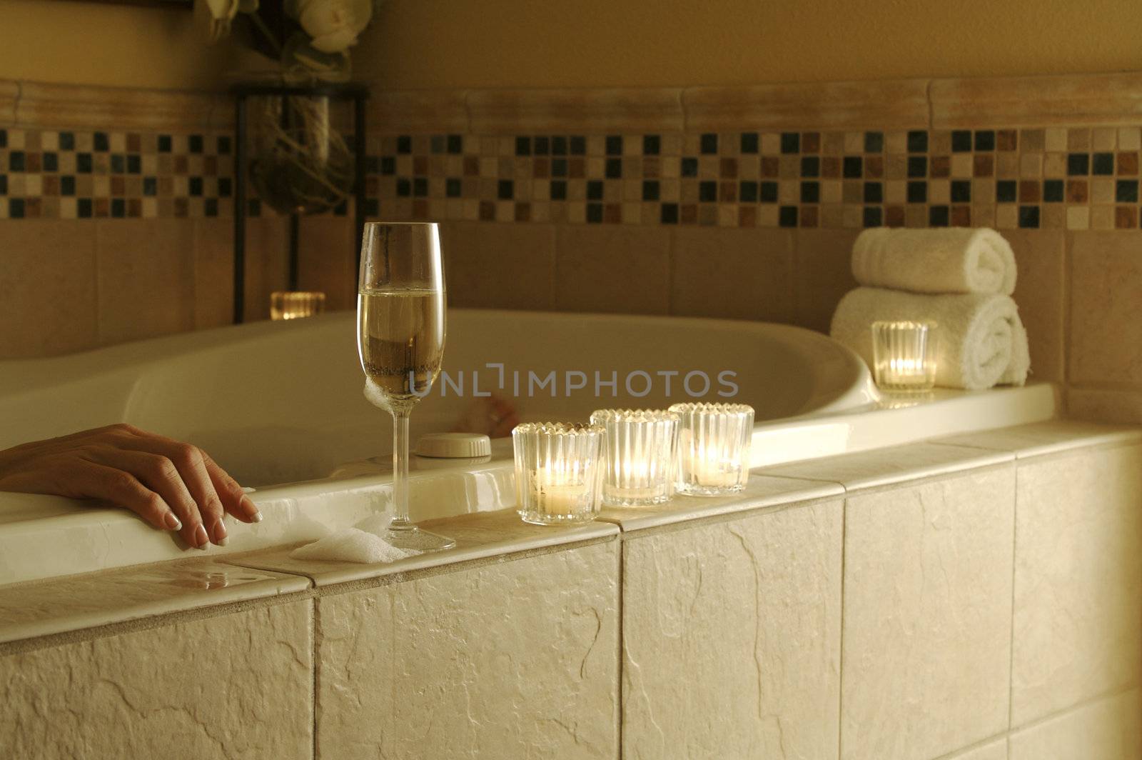 Woman in Bath by Feverpitched