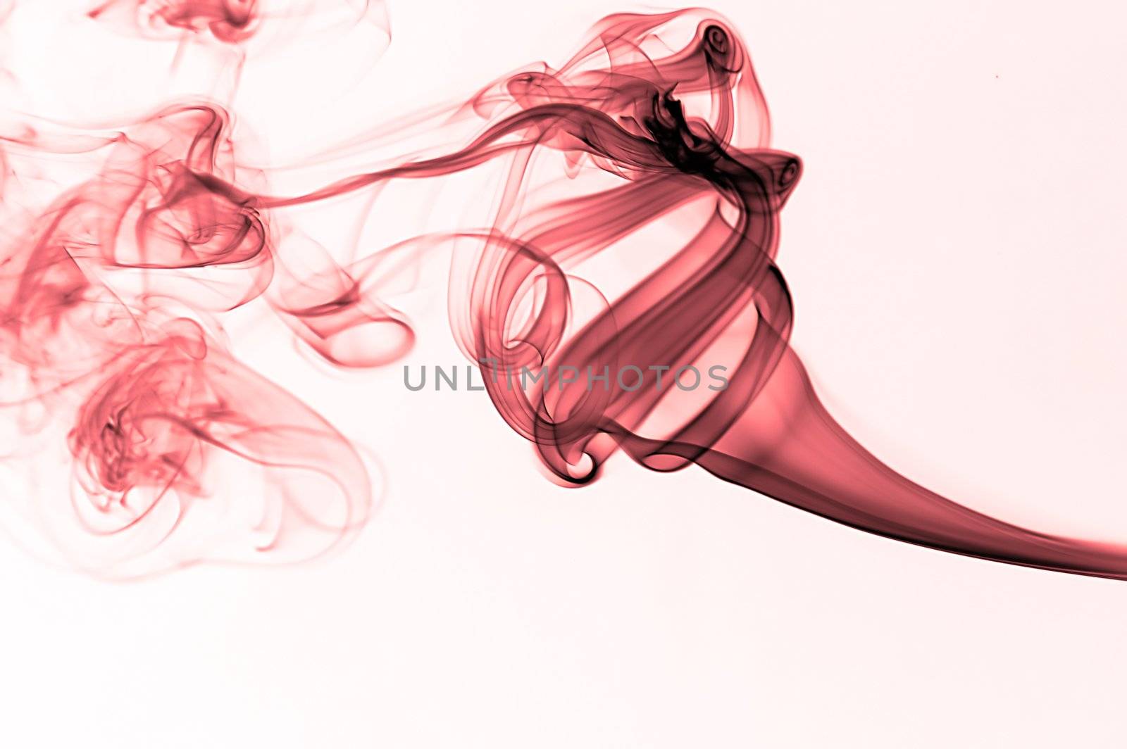 Red wavy smoke by LKl