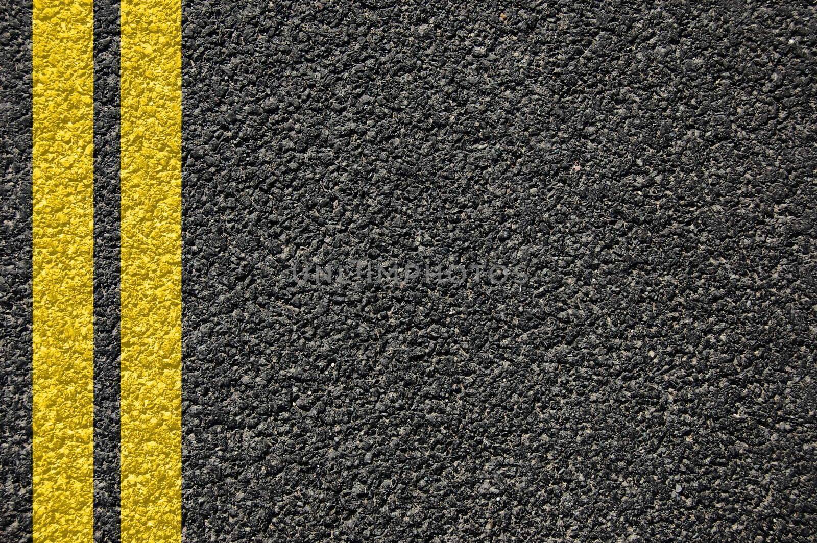 road street or asphalt texture with lines