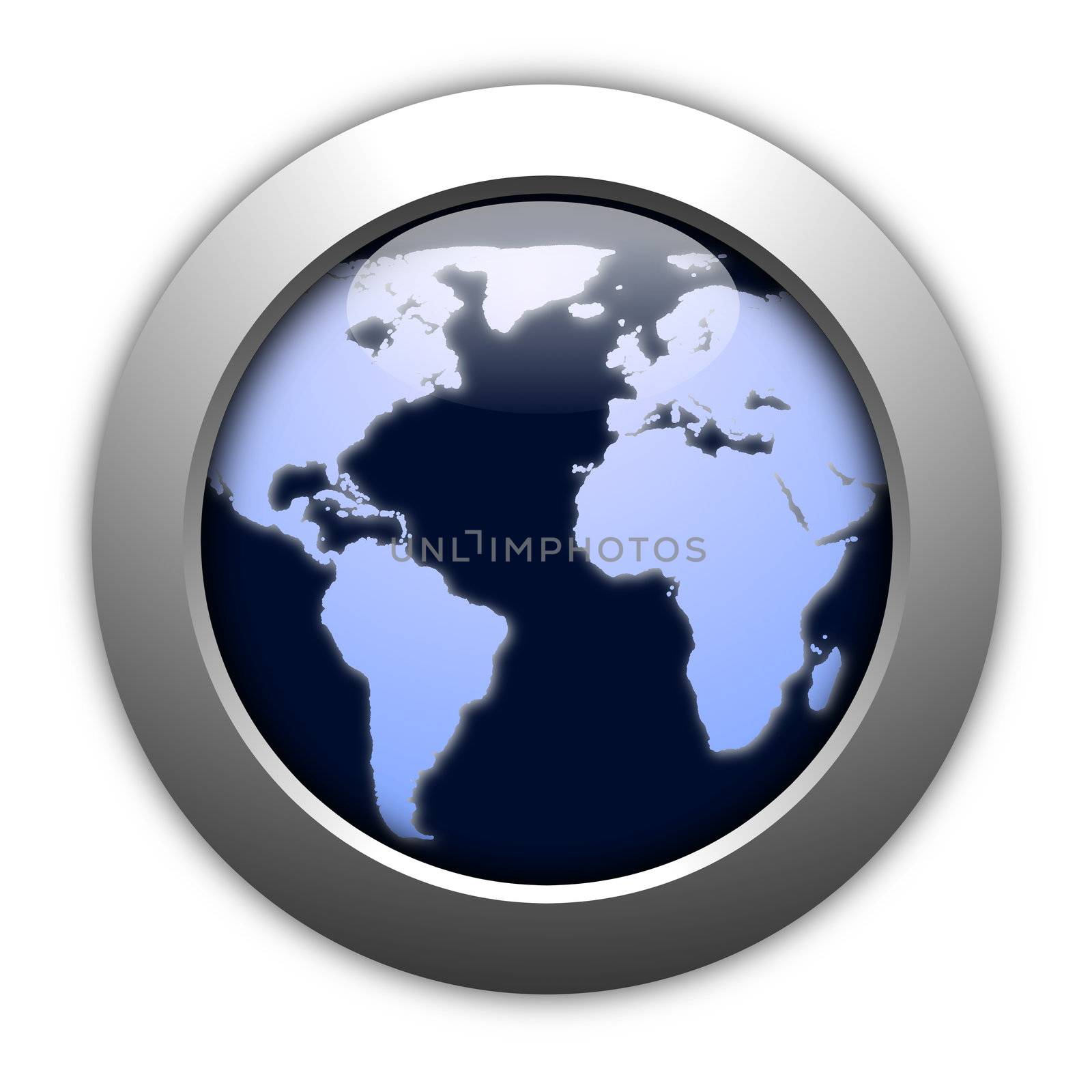 world map button by gunnar3000
