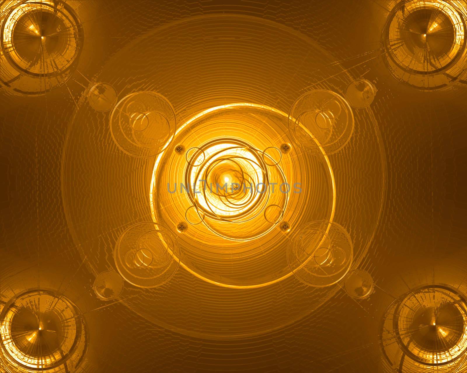 Golden Liquid Plasma by sacatani