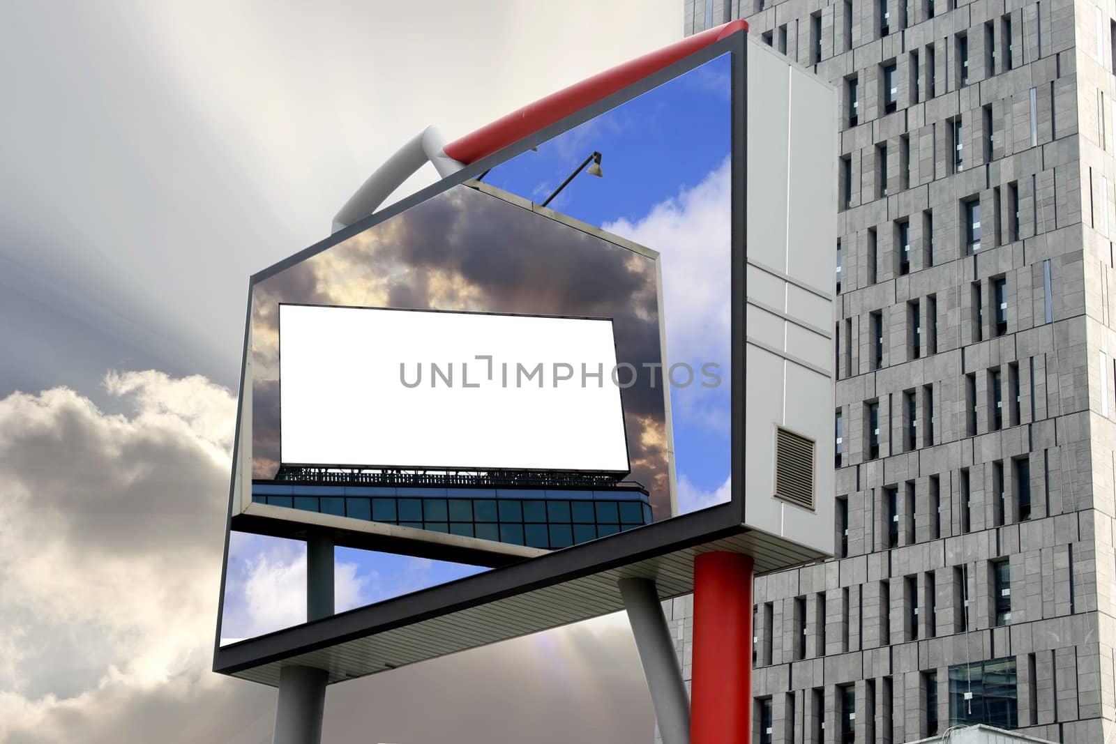 Blank Billboard Superimposed by sacatani