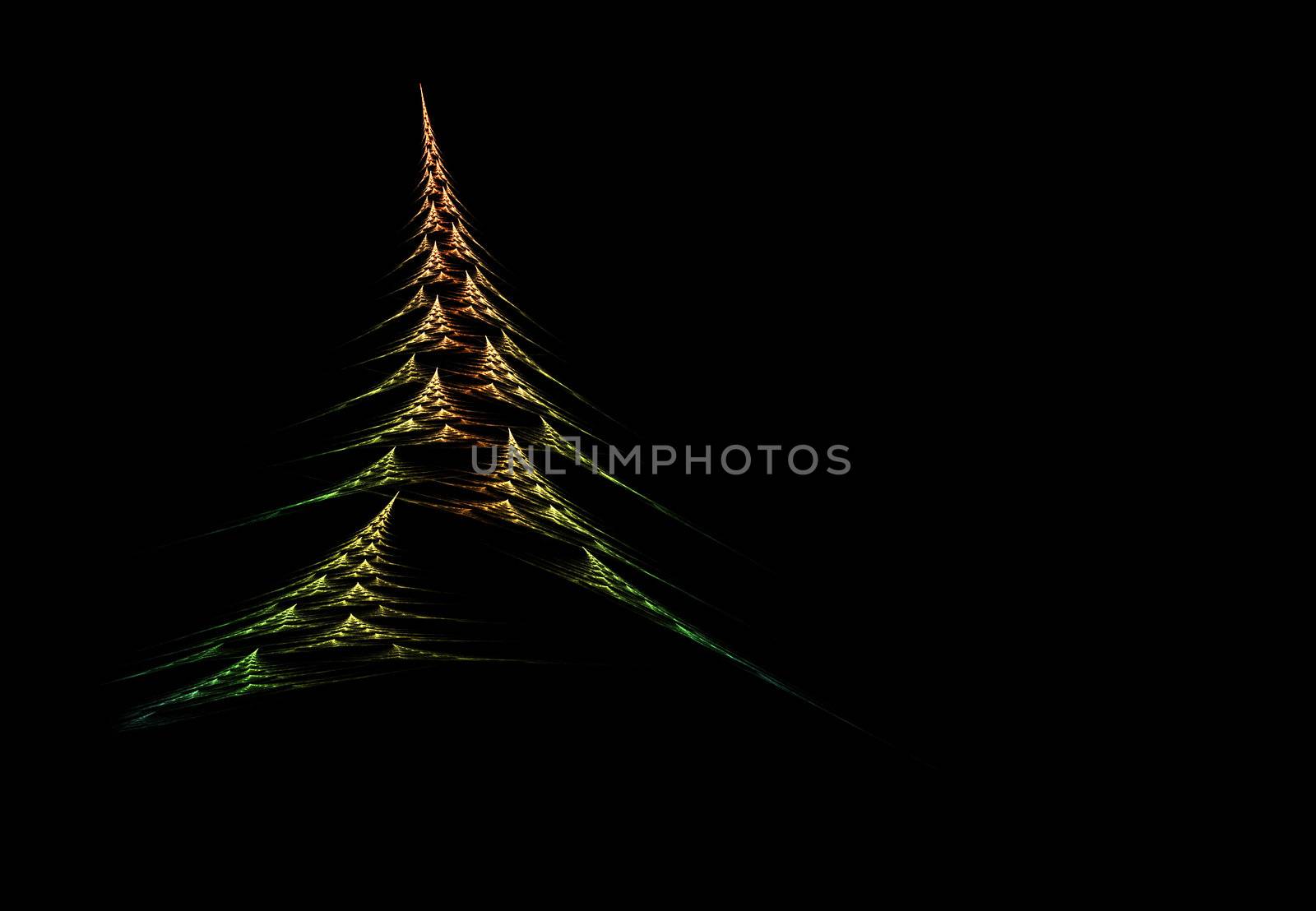 abstract Christmas tree by tommroch