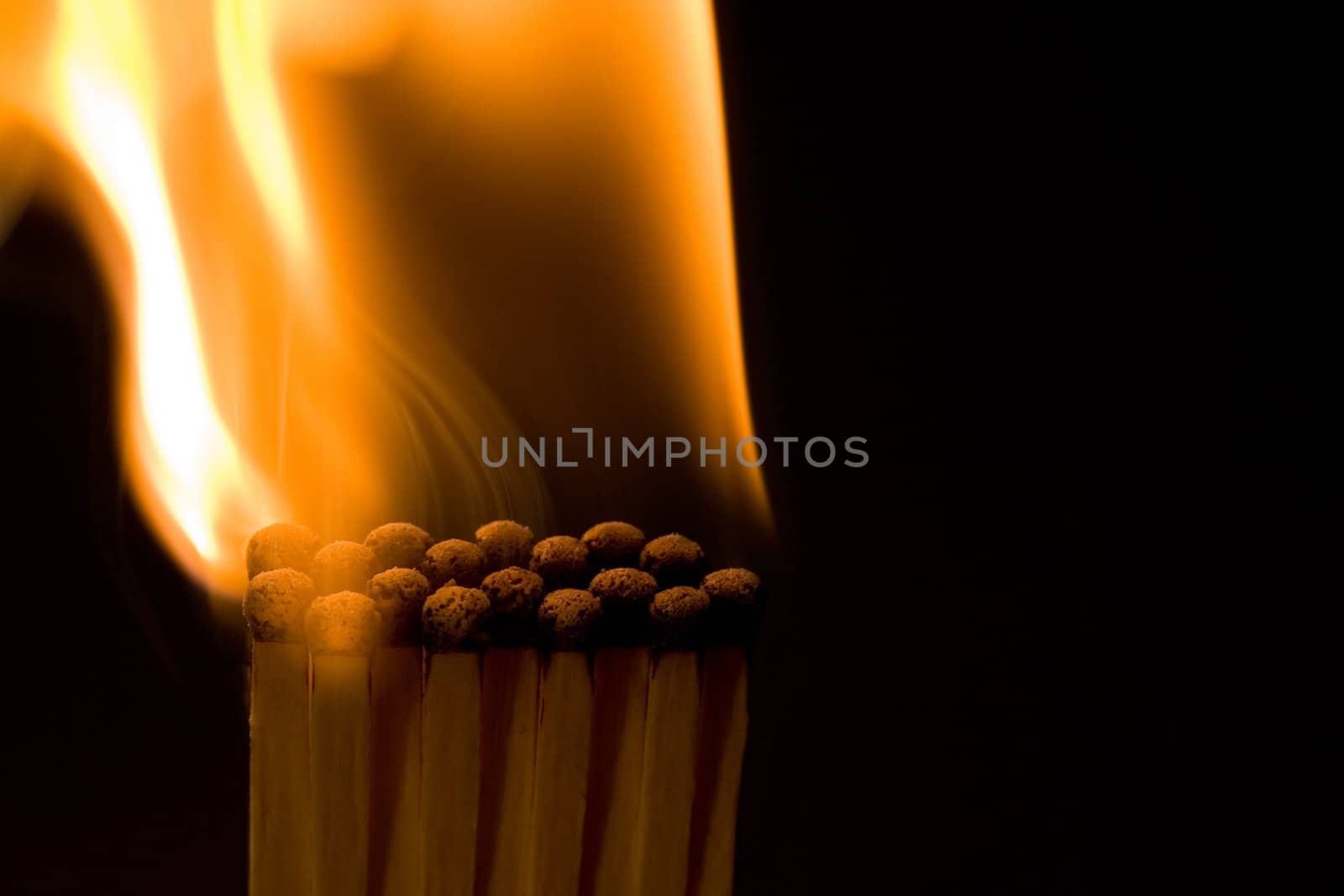 Matches Burning