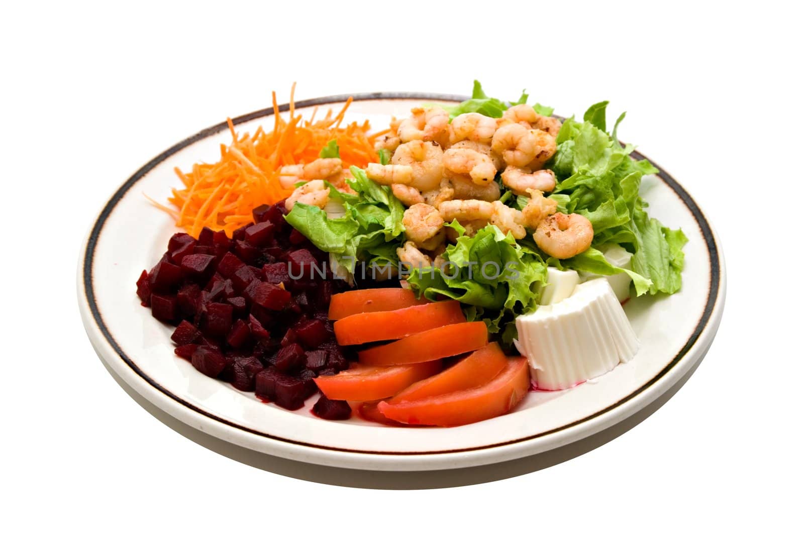 Healthy food - Shrimp Salad