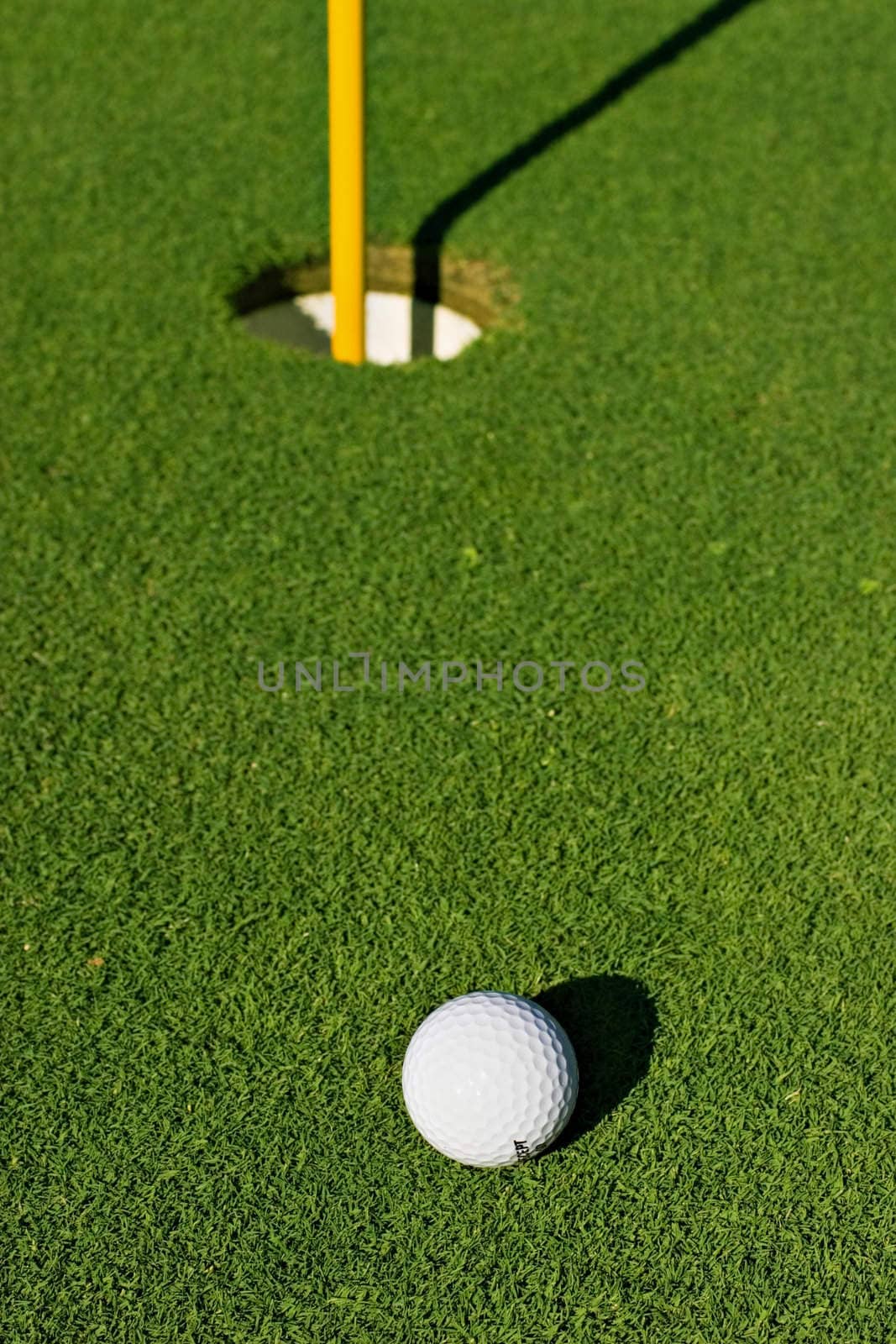 Golf ball by ajn