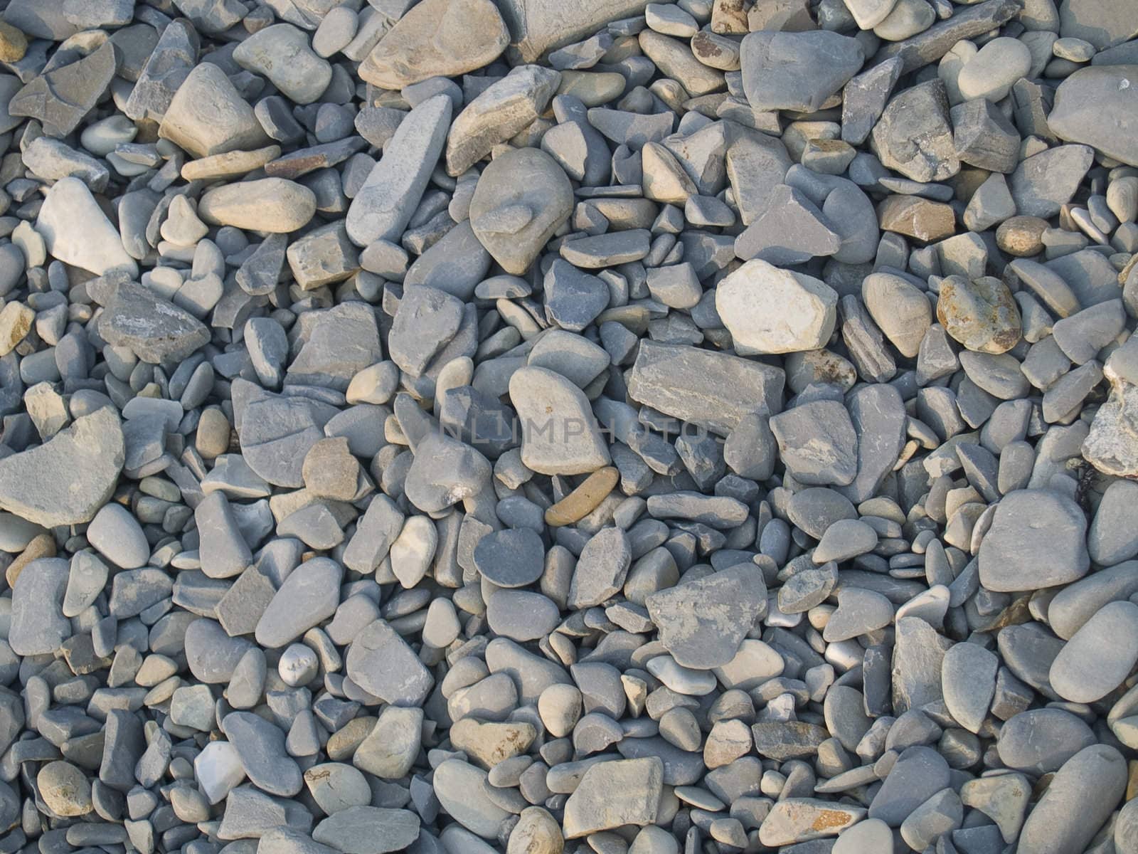 Smooth river stone background.