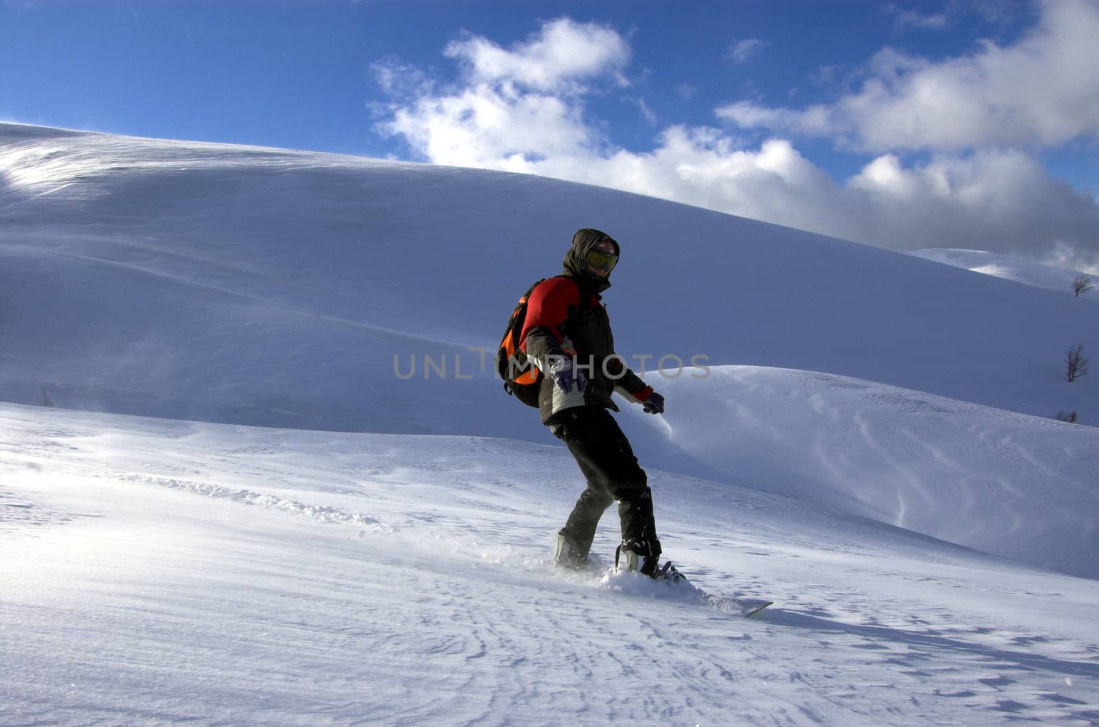 Top Gemba. Borzhava. Ukraine. Snowbording freeride.