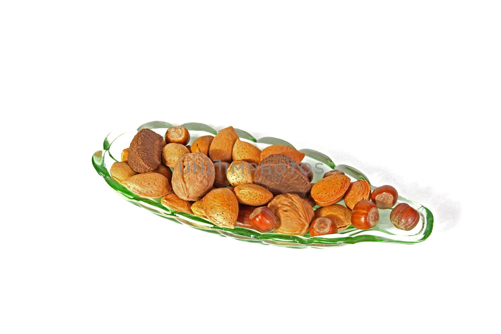 Mixed nuts in a bowl