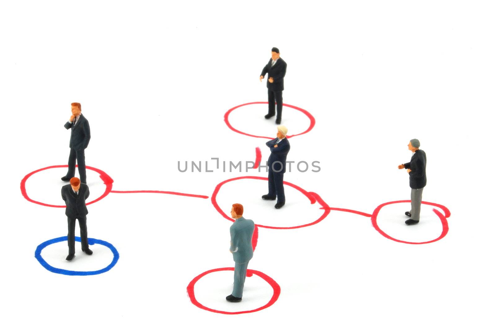 networking business people by gunnar3000