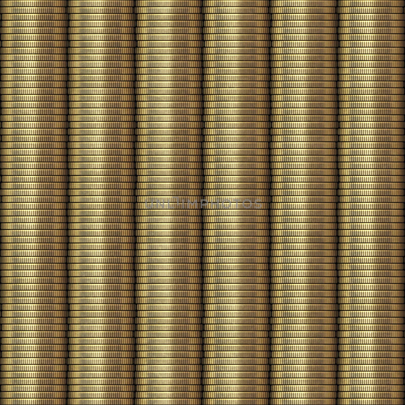 great background of rows of coins 