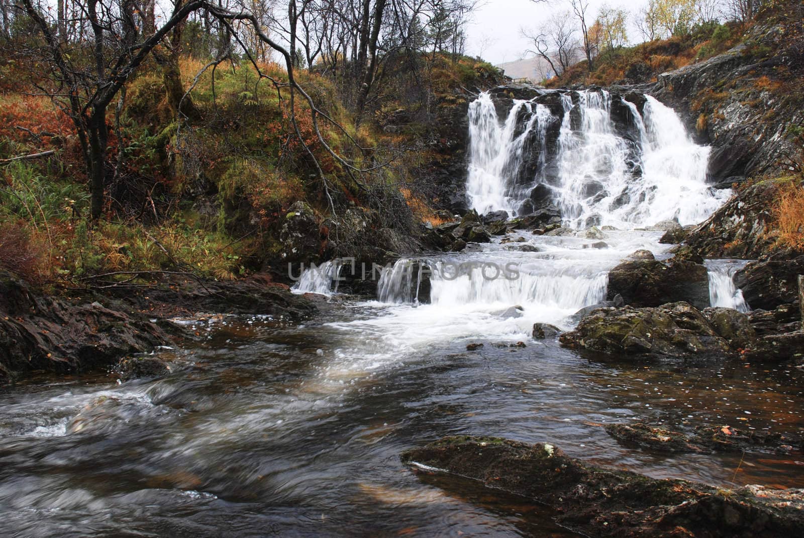 Waterfall in Norway at autumn!