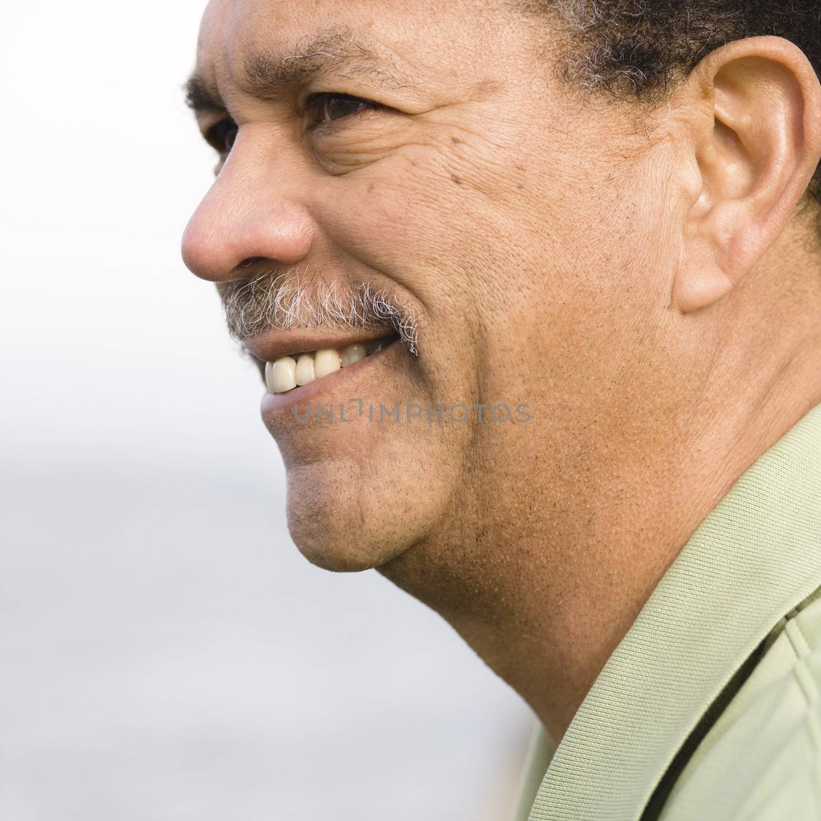 Portrait of an African American Man Outdoors