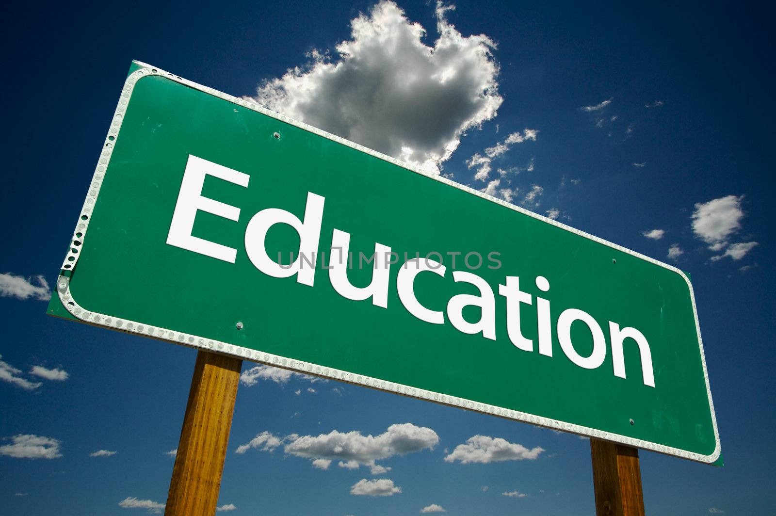 Education Road Sign by Feverpitched