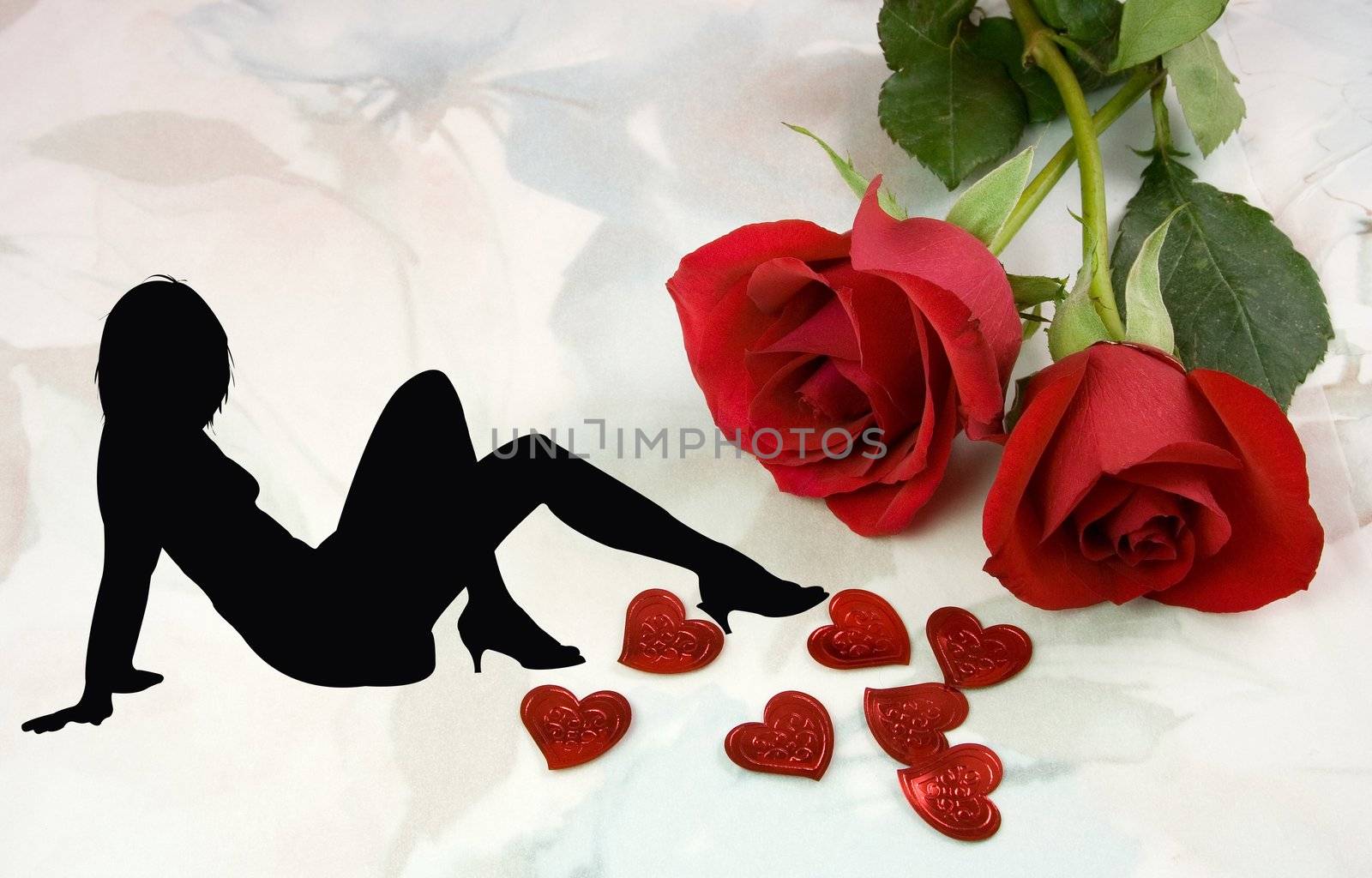 Nice combiination for your valentine day decoration