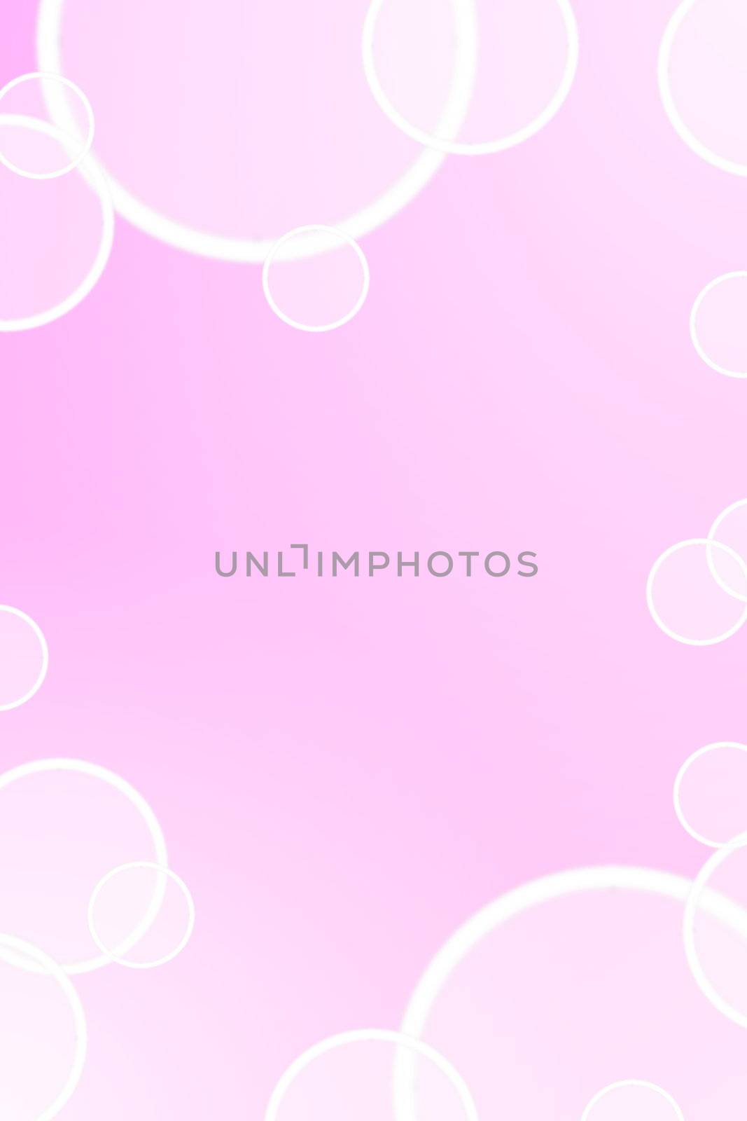 pink bubble background with copyspace for text message