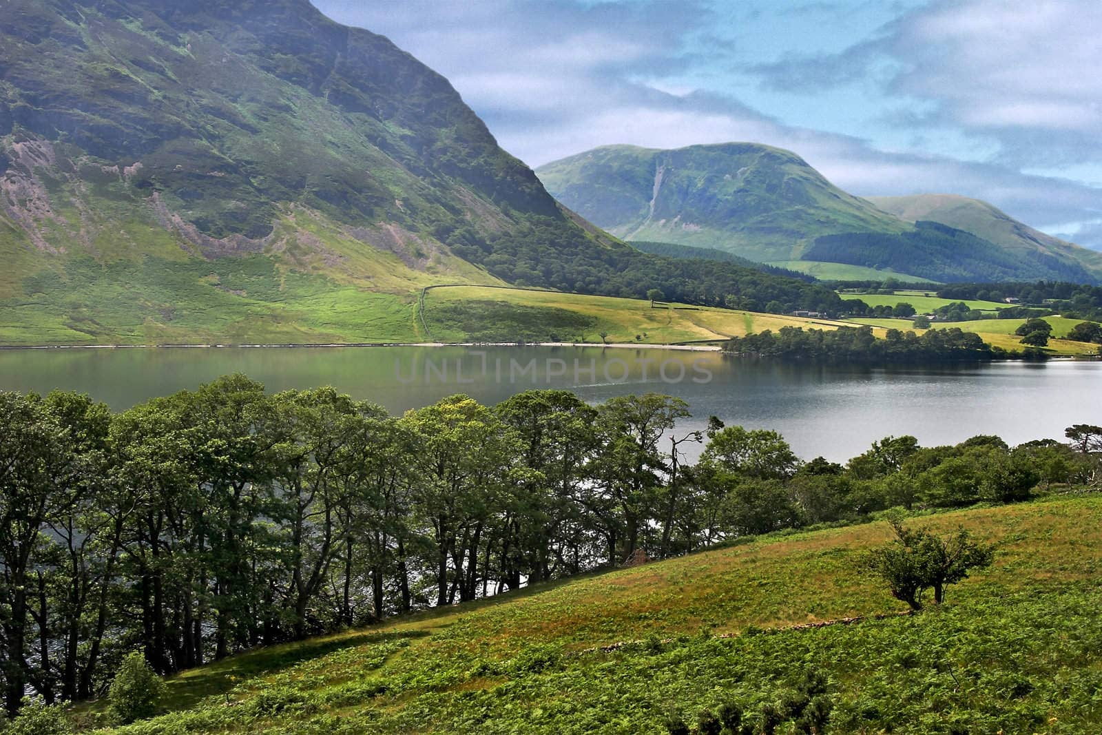 Buttermere in the Lake District National Park.